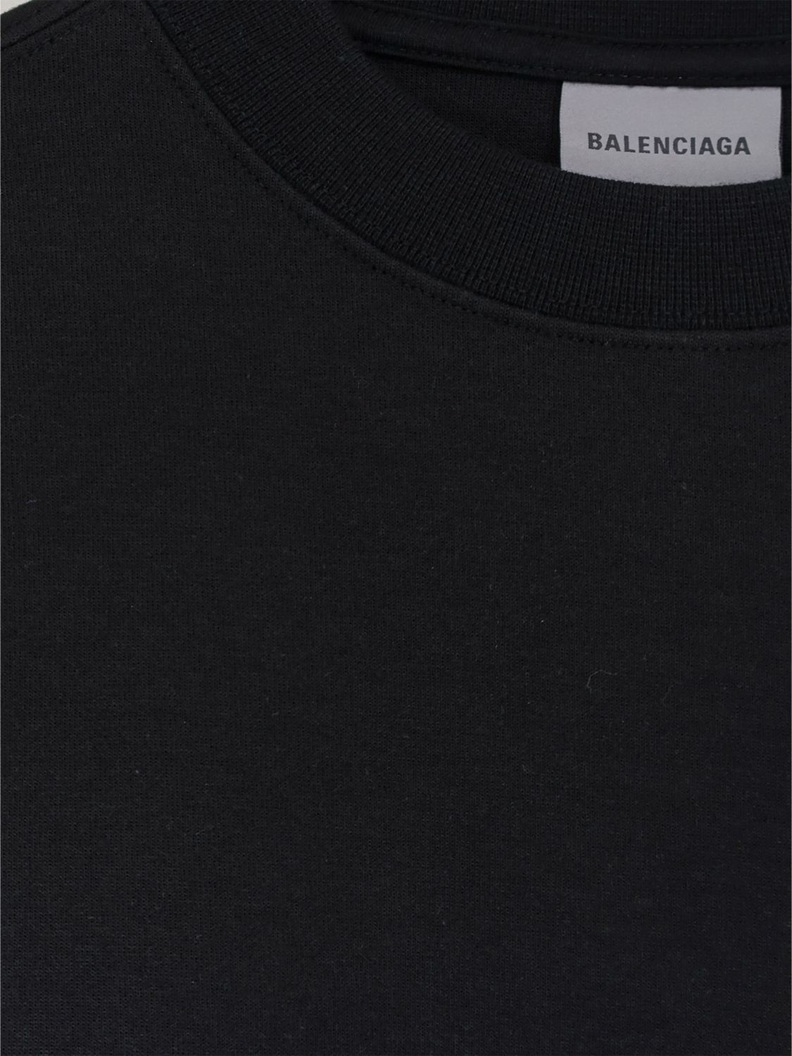 Balenciaga Balenciaga T-Shirt Woman Black Size XXS / US 00 / IT 34 - 4 Thumbnail