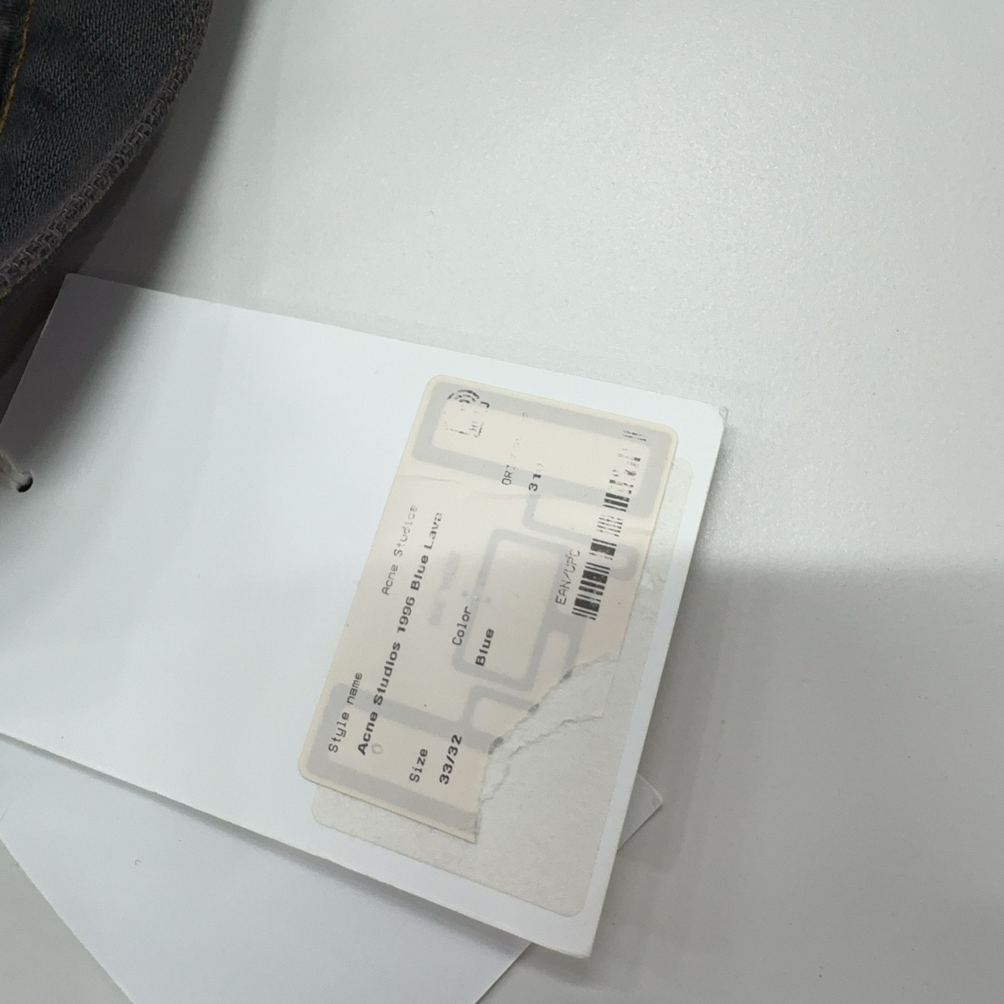 Acne Studios Acne Studios Faded Grey 1996M Jeans Size 33 Size US 32 / EU 48 - 6 Thumbnail