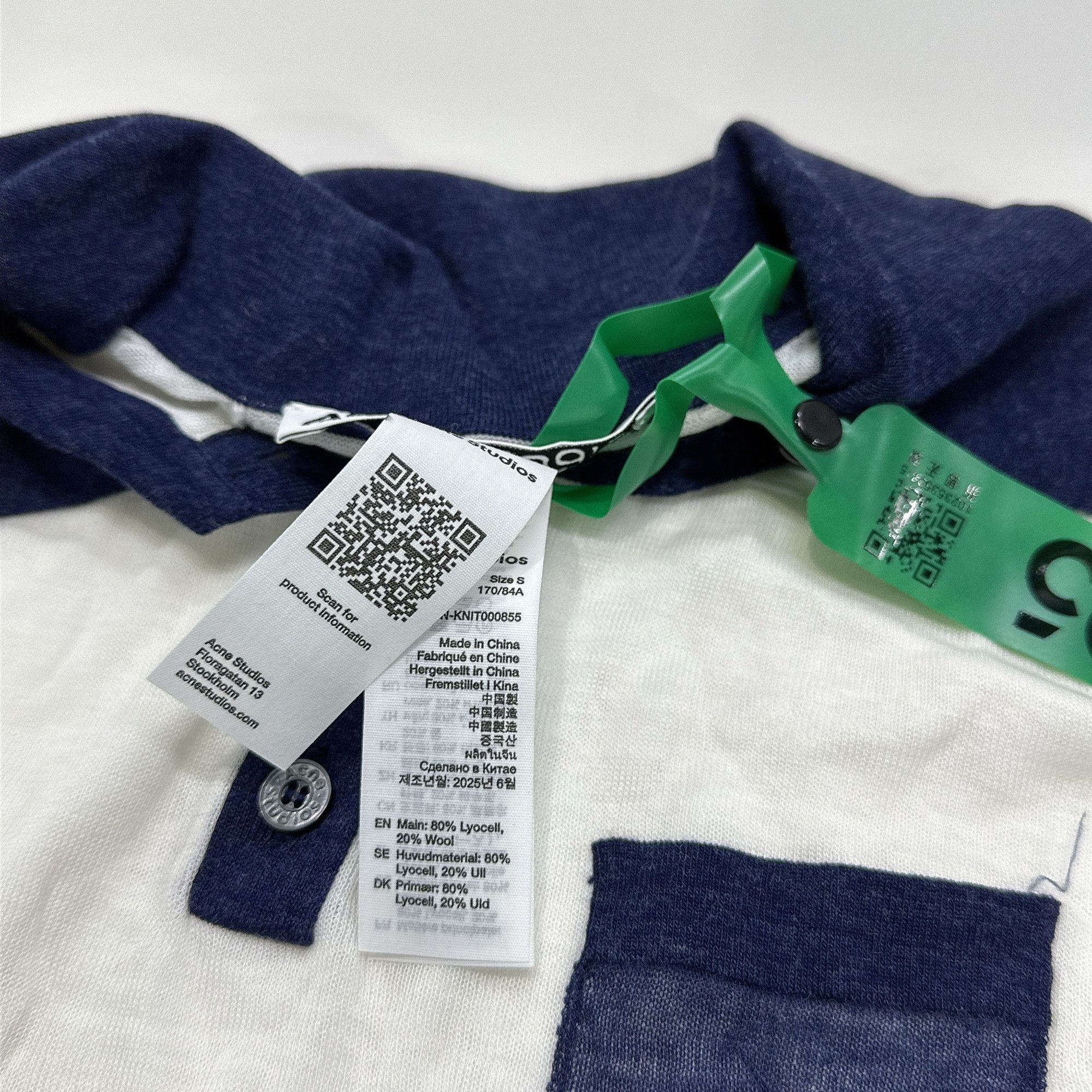 Acne Studios Acne Studios Contrast Trim Polo Shirt Size S Size S / US 4 / IT 40 - 5 Thumbnail