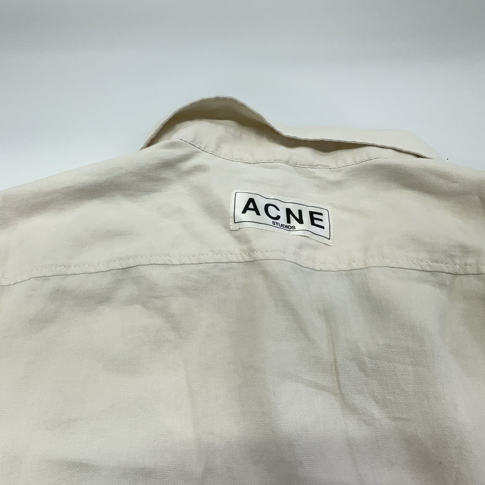 Acne Studios Acne Studios Logo Patch Long Sleeve Shirt 48 Size US M / EU 48-50 / 2 - 9 Thumbnail