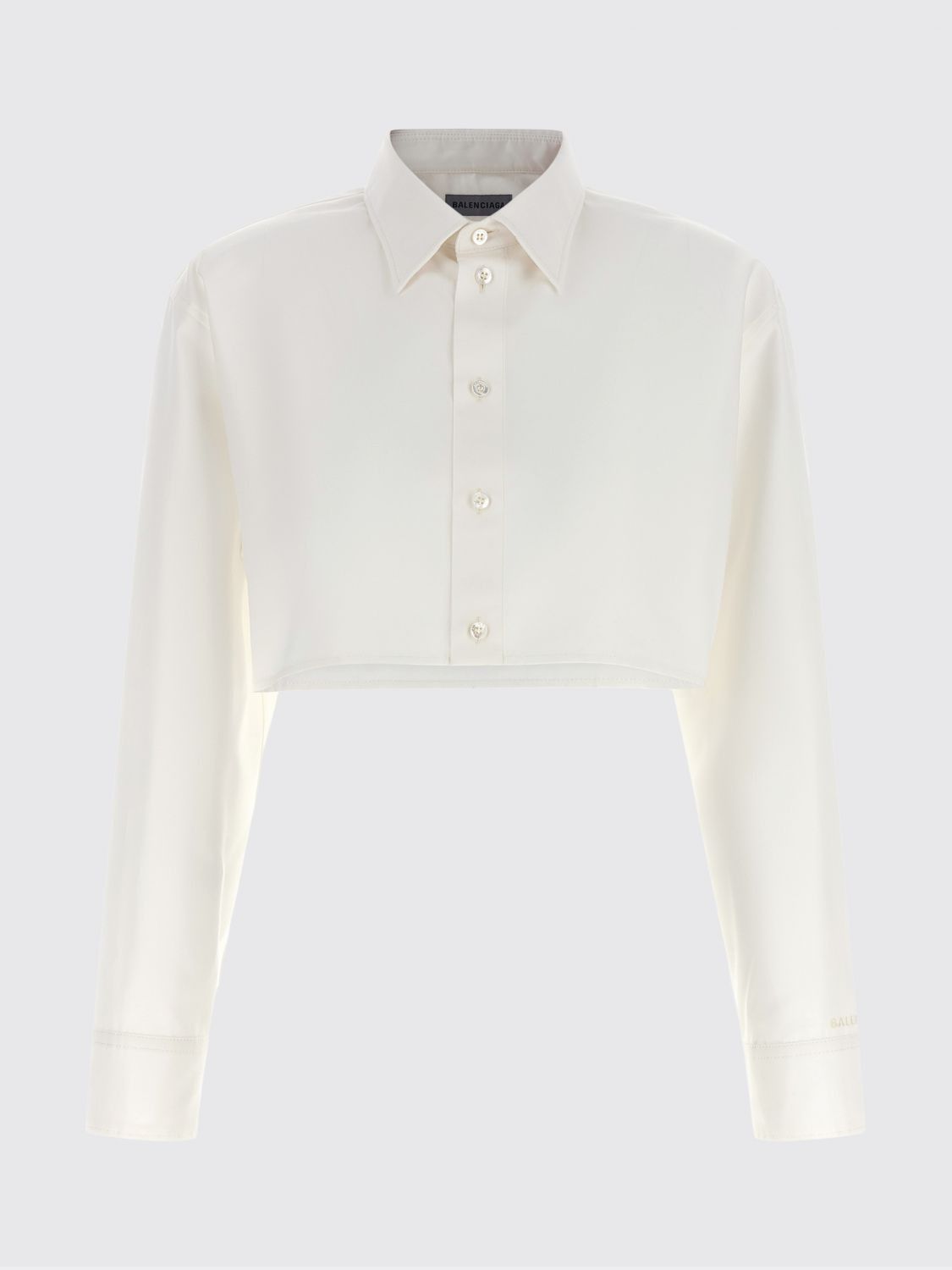Balenciaga Balenciaga Shirt Woman White Size XS / US 0-2 / IT 36-38 - 2 Thumbnail