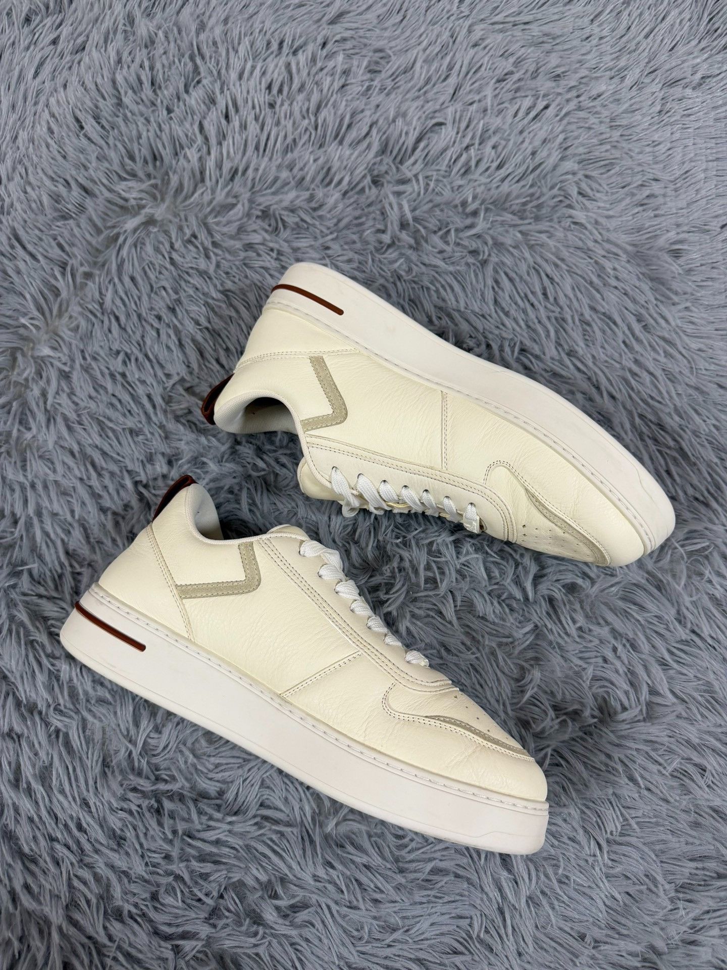 Loro Piana Loro Piana Casual White Lowtop Sneakers 8 Men Size US 8 / EU 41 - 3 Thumbnail