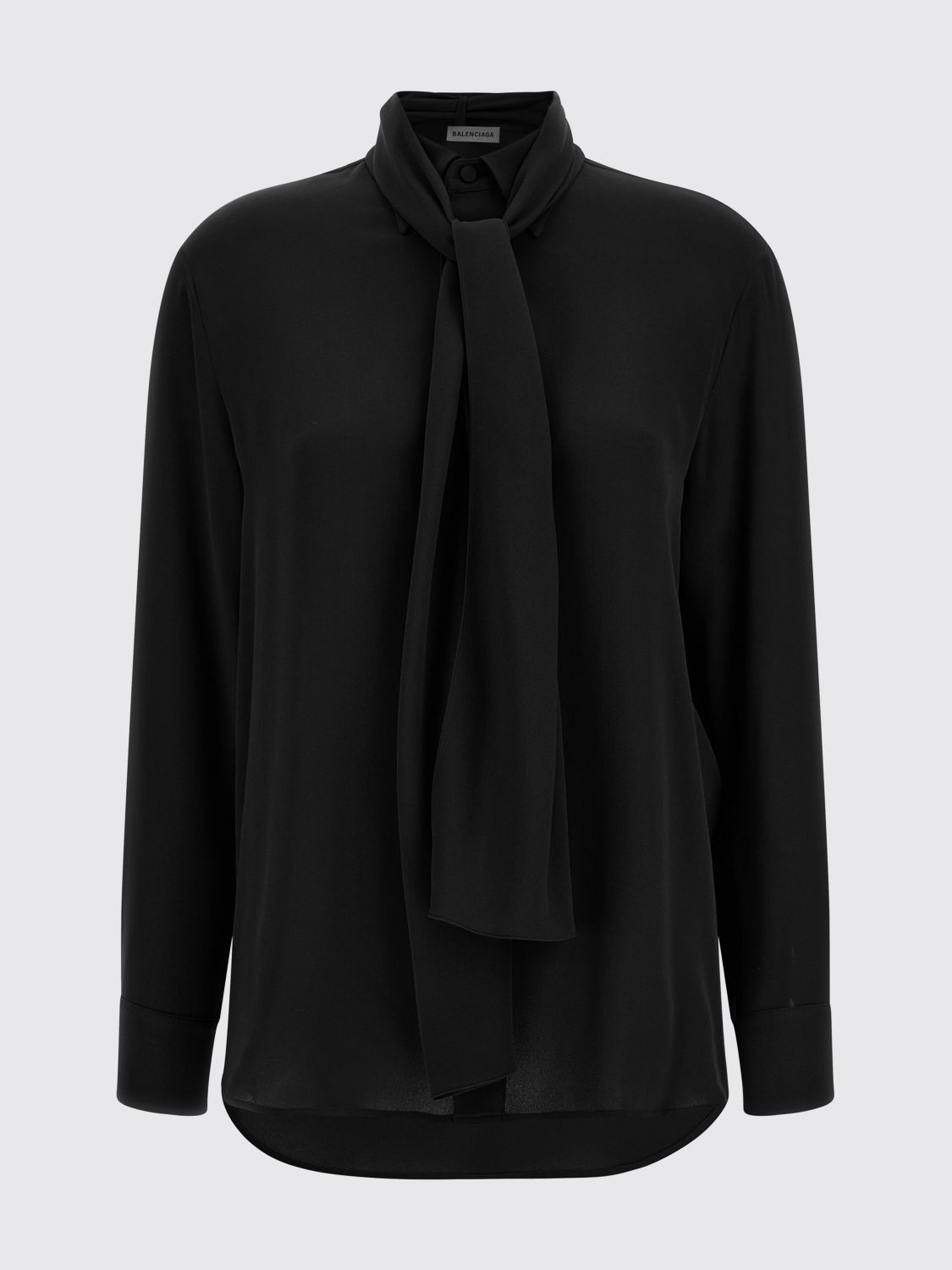 Balenciaga Balenciaga Shirt Woman Black Size XS / US 0-2 / IT 36-38 - 2 Thumbnail