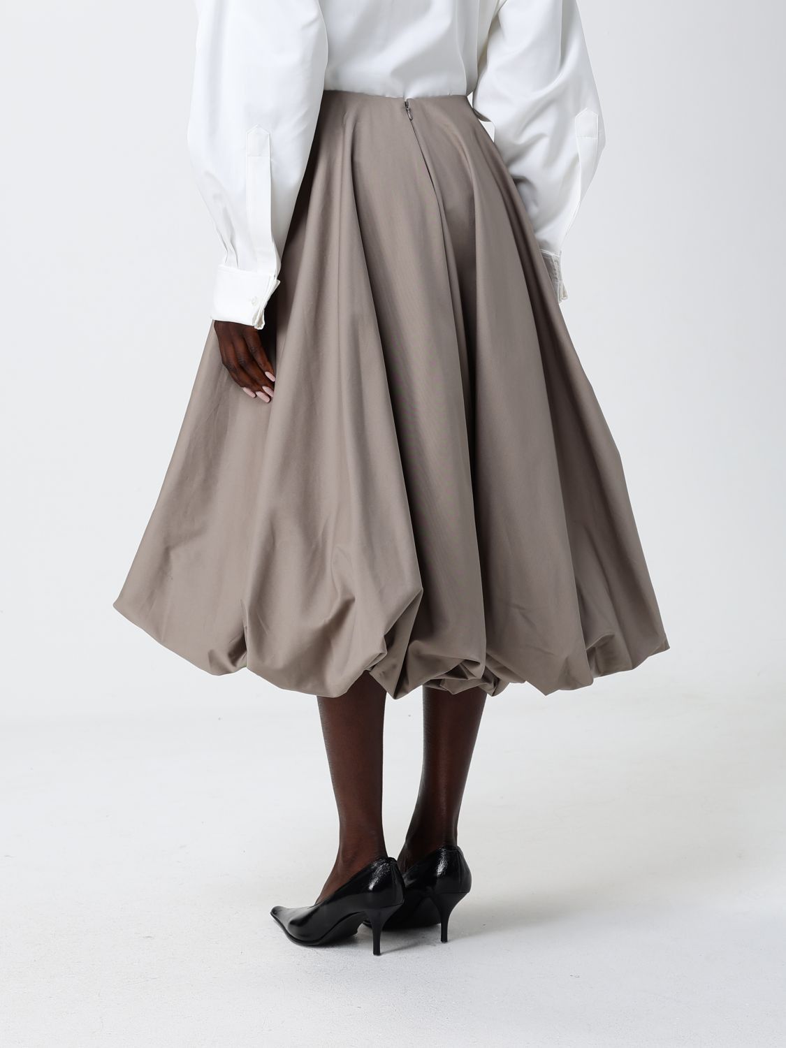 Balenciaga Balenciaga Skirt Woman Beige Size 26" / US 2 / IT 38 - 3 Thumbnail