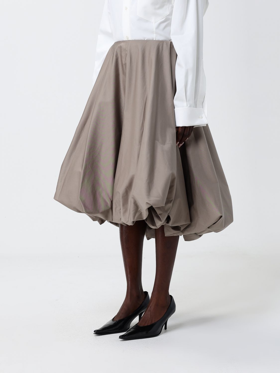 Balenciaga Balenciaga Skirt Woman Beige Size 26" / US 2 / IT 38 - 4 Thumbnail