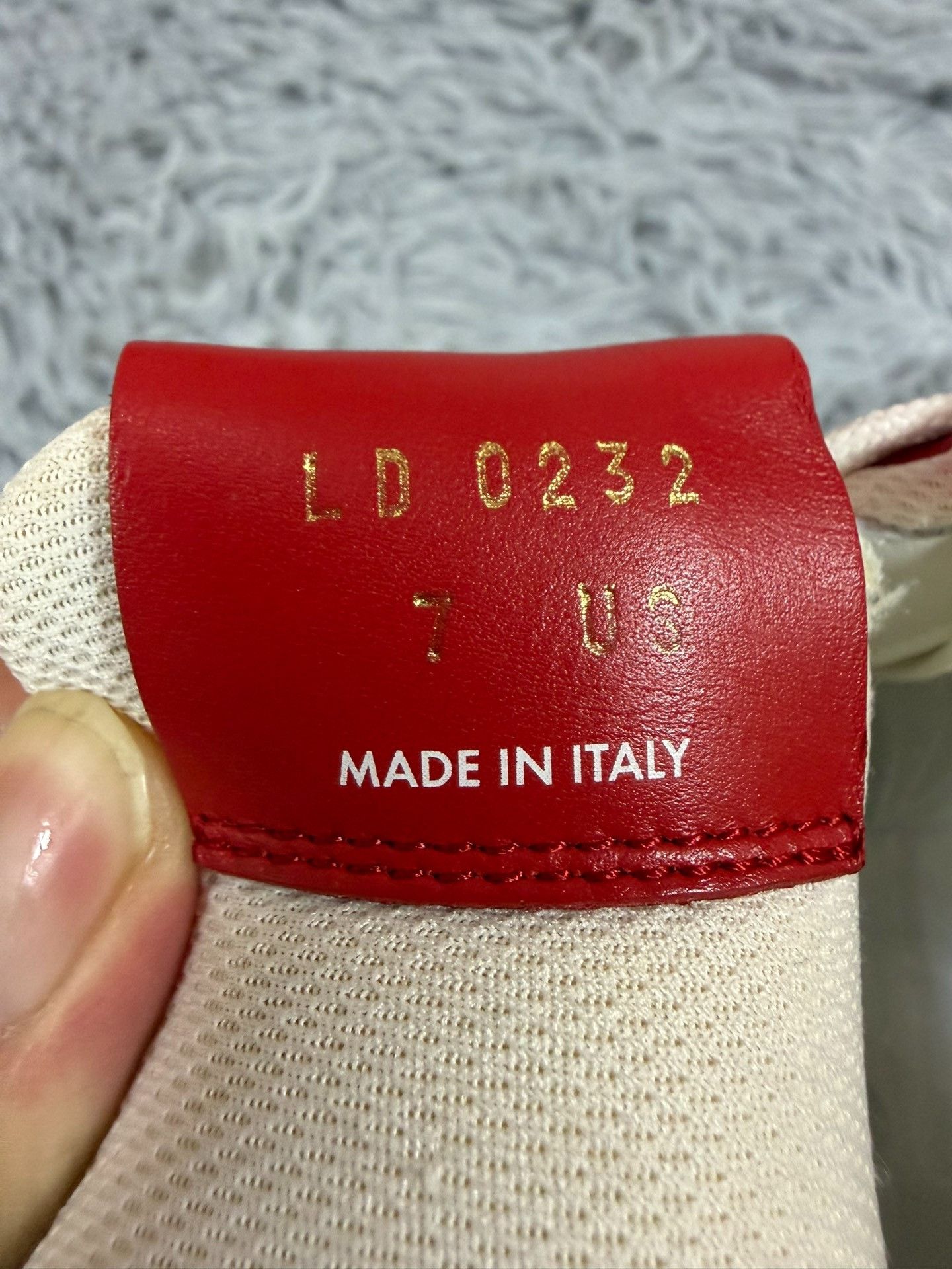 Louis Vuitton Louis Vuitton AIR FORCE 1 Red Lowtop Sneakers 7 Men Size US 7 / EU 40 - 6 Thumbnail