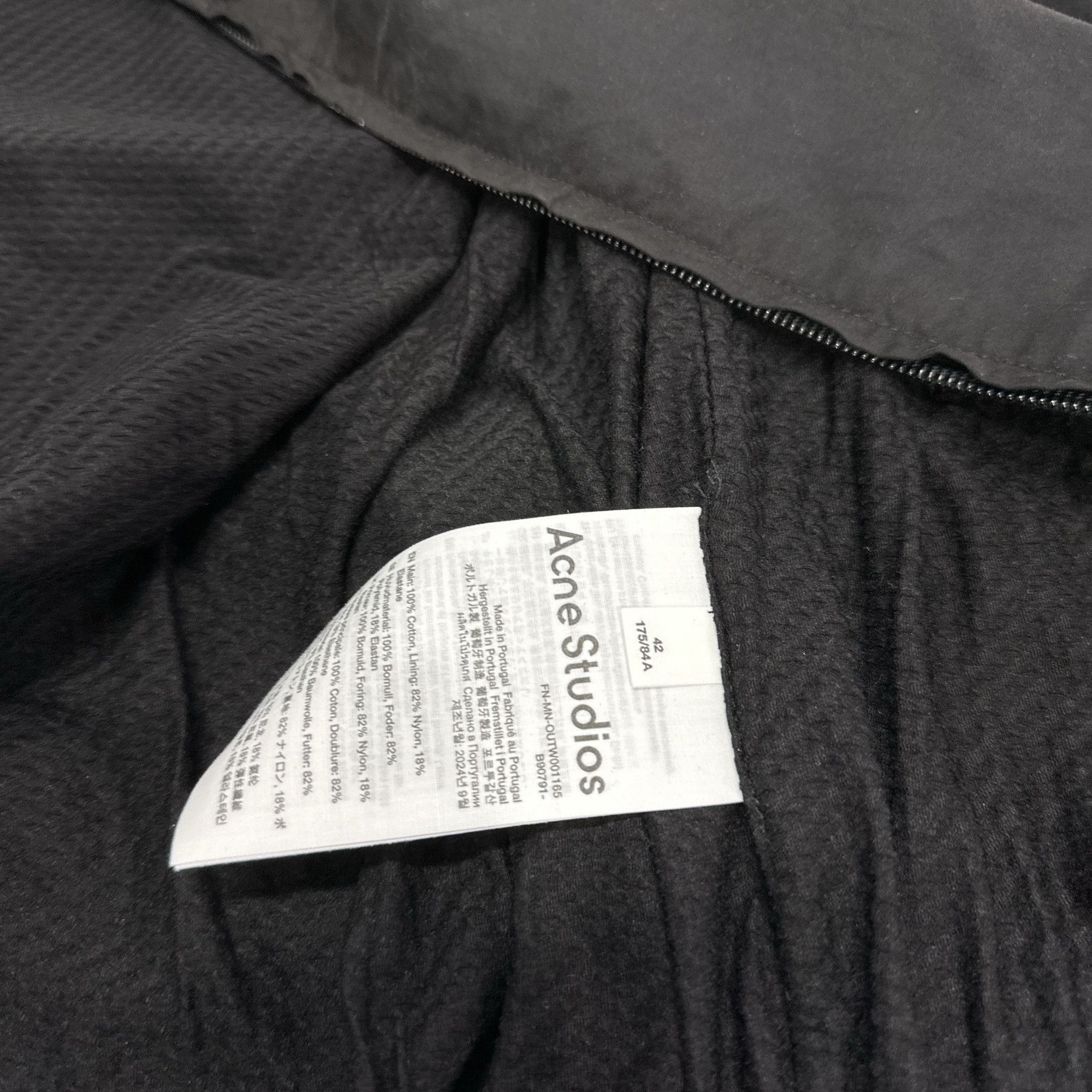 Acne Studios Acne Studios Stockholm 1996 Logo Zip Jacket EU 42 Size US XS / EU 42 / 0 - 5 Thumbnail