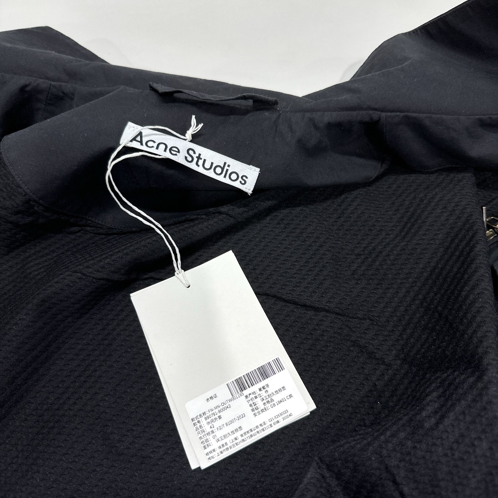 Acne Studios Acne Studios Stockholm 1996 Logo Zip Jacket EU 42 Size US XS / EU 42 / 0 - 4 Thumbnail