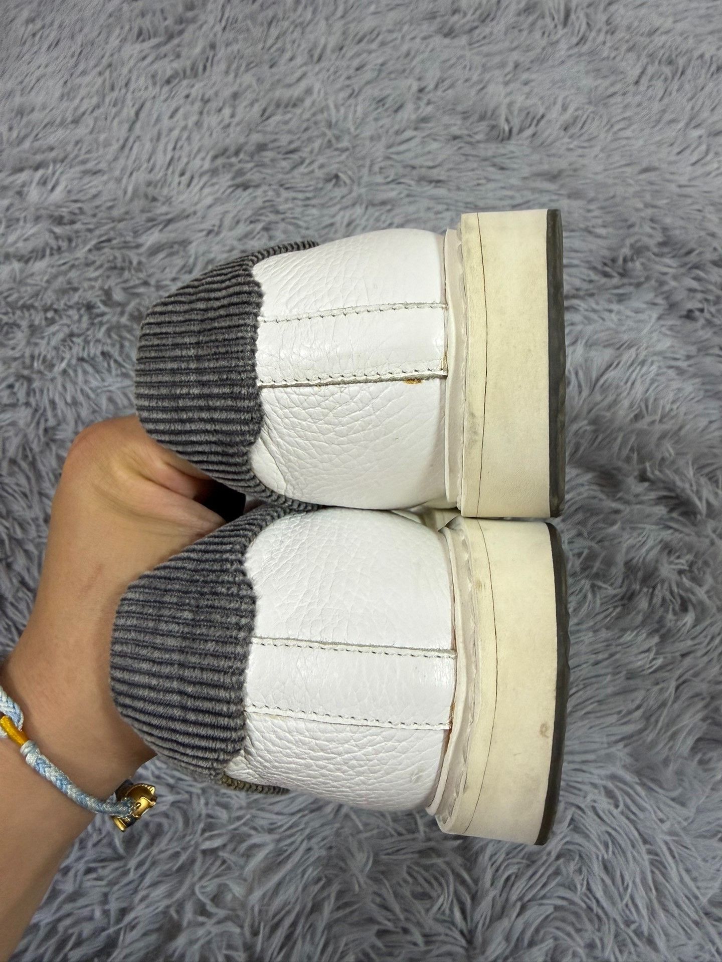 Brunello Cucinelli Brunello Cucinelli Casual White Lowtop Sneakers 10 Men Size US 10 / EU 43 - 4 Thumbnail