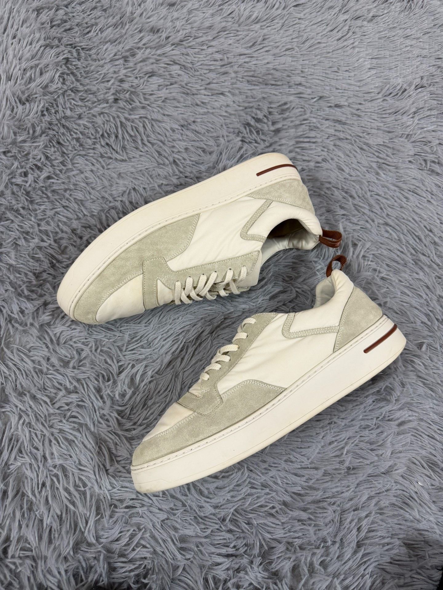 Loro Piana Loro Piana White Lowtop Sneakers 10 Men Size US 10 / EU 43 - 2 Thumbnail
