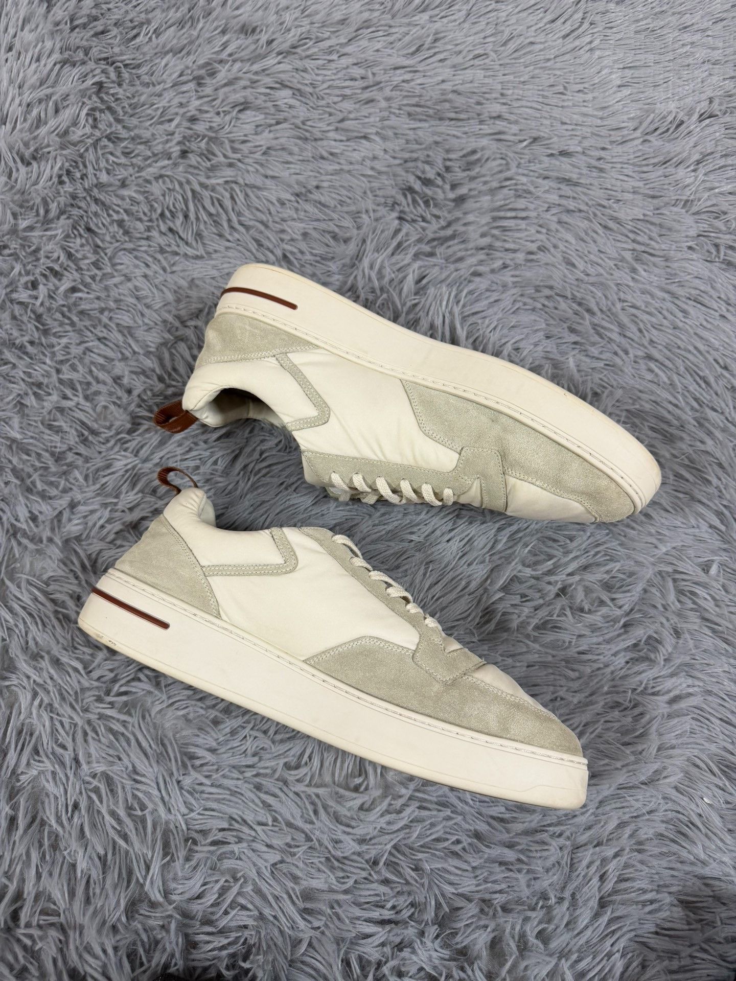Loro Piana Loro Piana White Lowtop Sneakers 10 Men Size US 10 / EU 43 - 3 Thumbnail