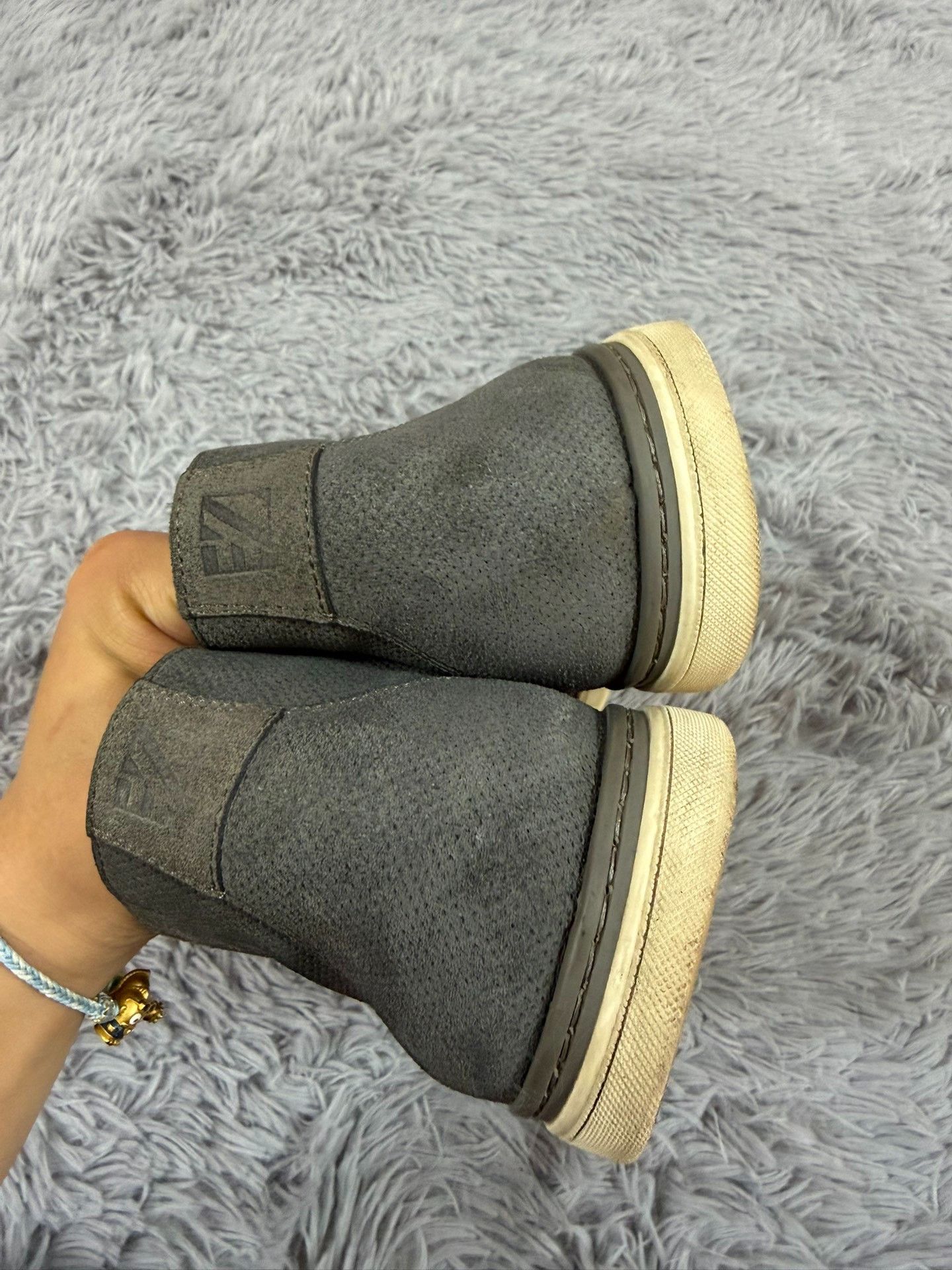 Ermenegildo Zegna Ermenegildo Zegna Casual Gray Lowtop Sneakers 14 Men Size US 14 / EU 47 - 4 Thumbnail