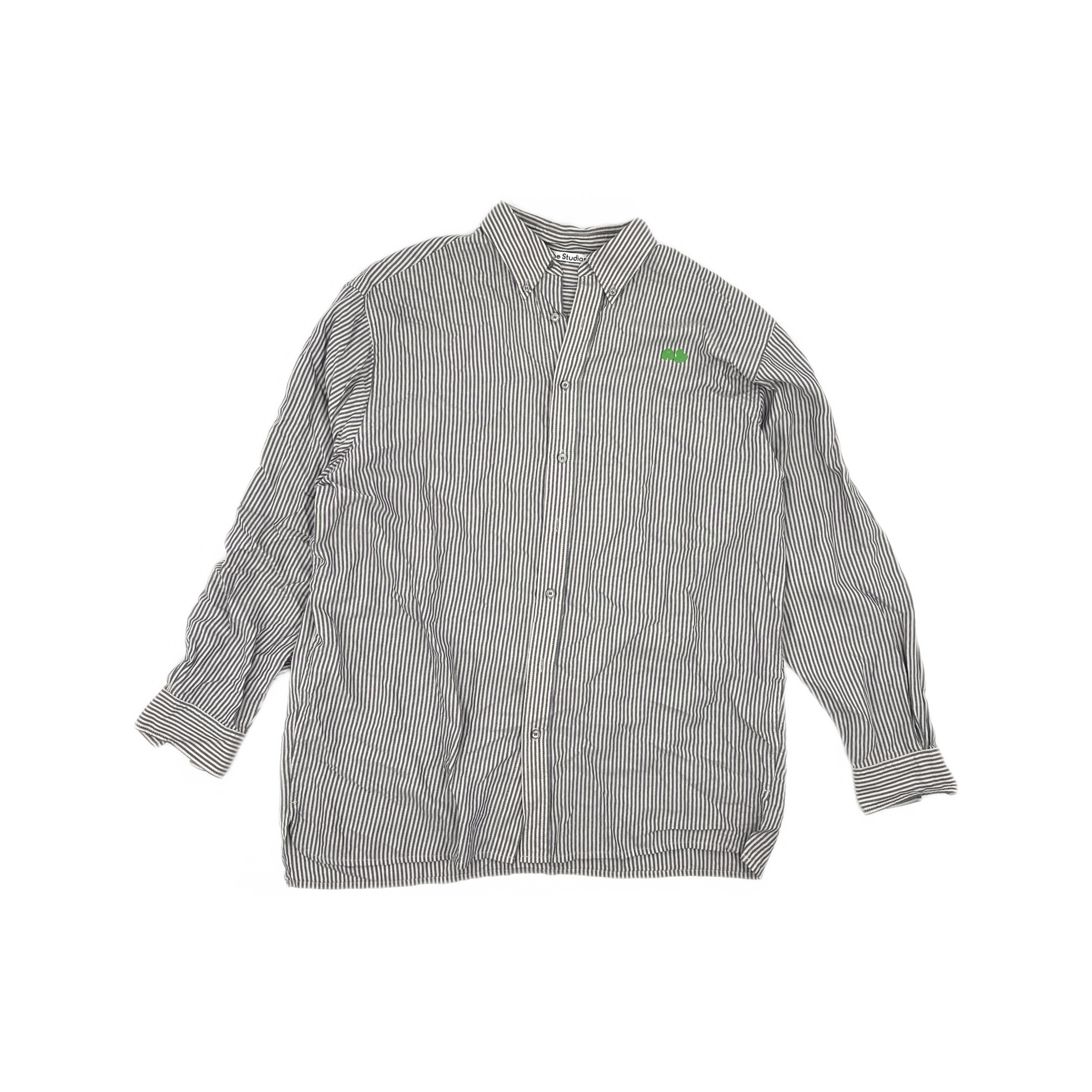 Acne Studios Acne Studios Striped Button Up Shirt 50 Size US M / EU 48-50 / 2 - 2 Thumbnail