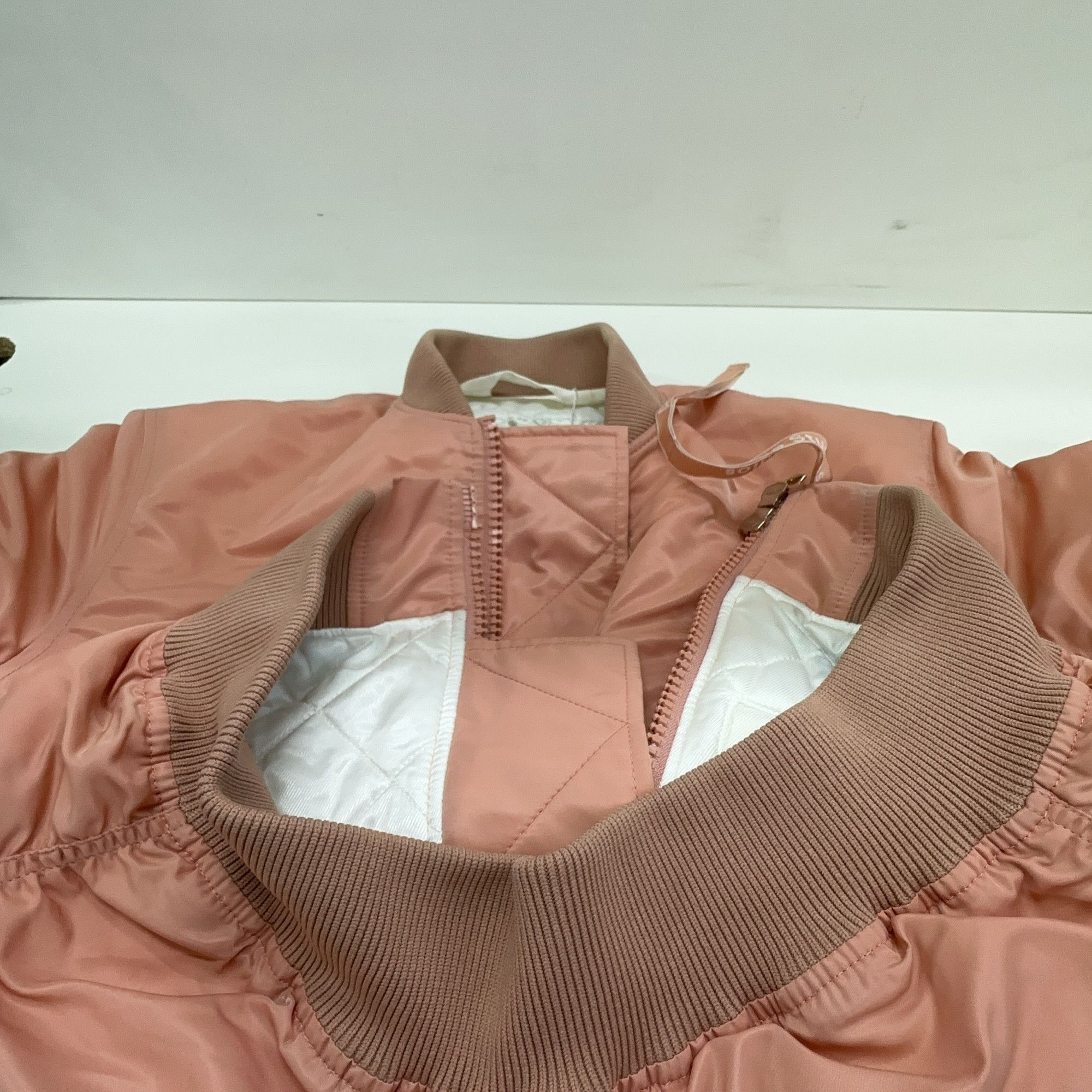 Acne Studios Acne Studios Pink Clea Bomber Jacket Size 32 Size XXS / US 00 / IT 34 - 8 Thumbnail