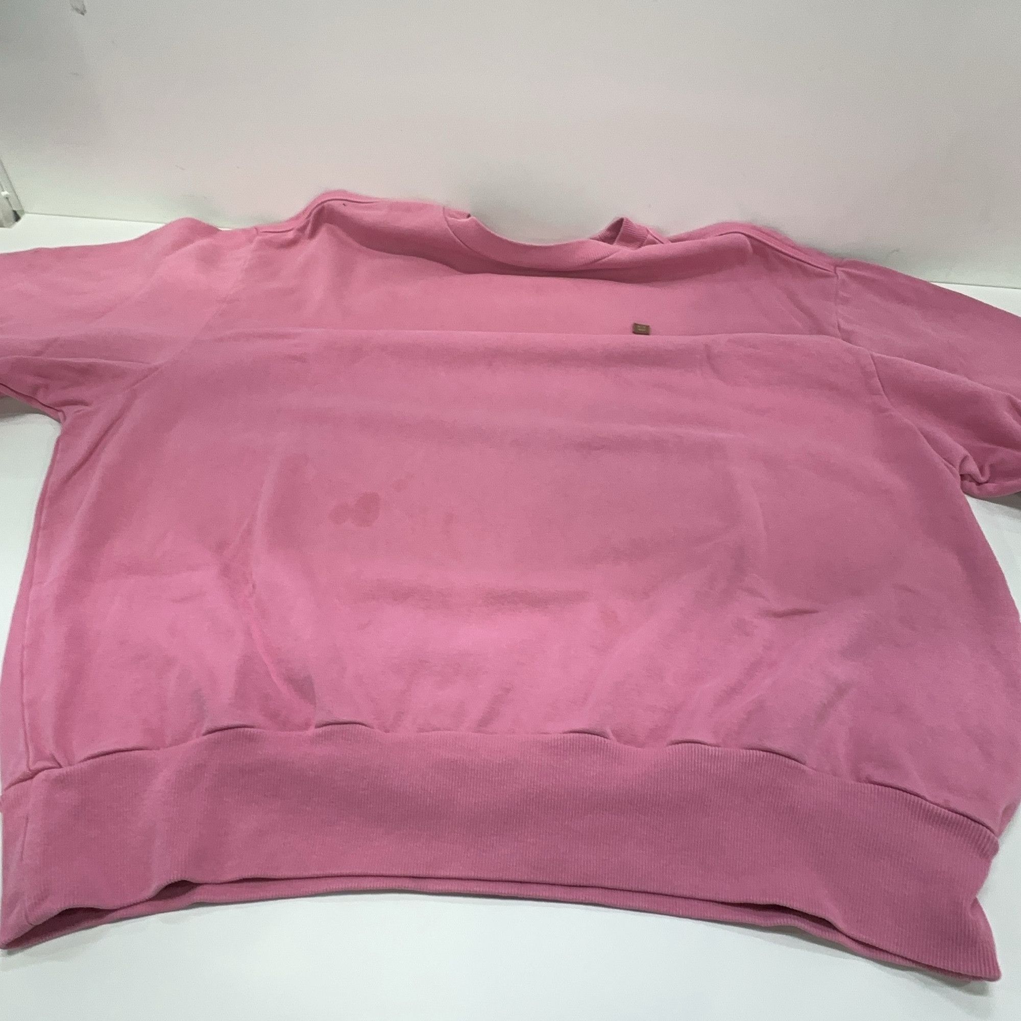 Acne Studios Acne Studios Bubblegum Pink Face Logo Sweatshirt L Size US L / EU 52-54 / 3 - 10 Thumbnail
