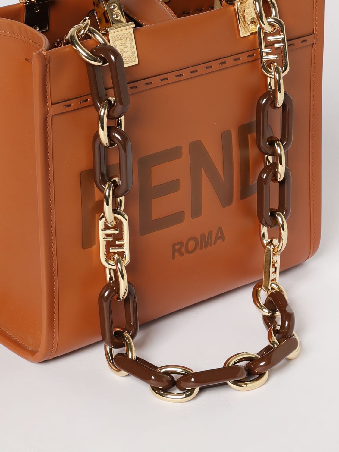 Fendi Fendi Shoulder Strap Woman Gold Size ONE SIZE - 2 Thumbnail