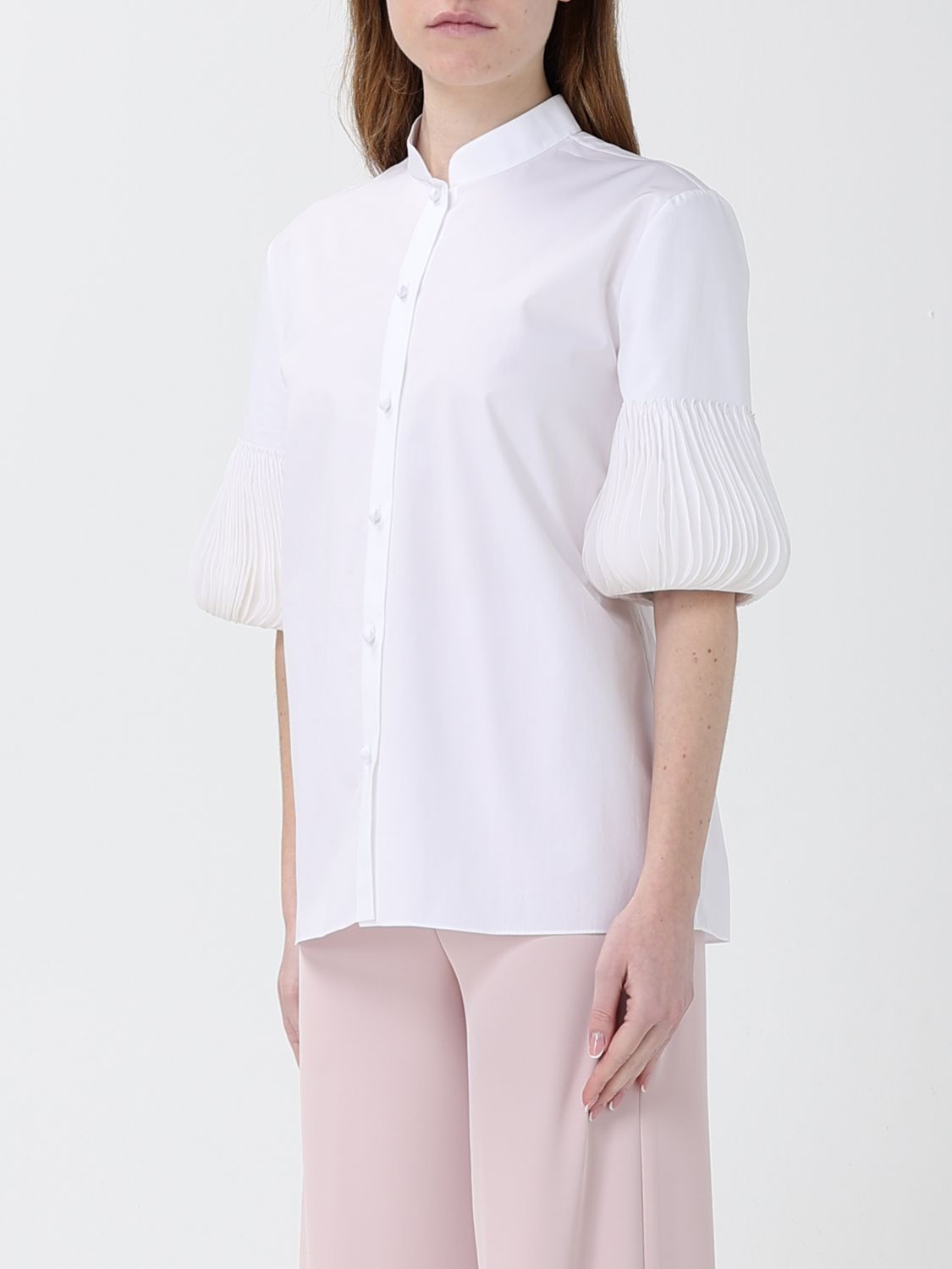 Valentino Valentino Shirt Woman White Size S / US 4 / IT 40 - 4 Thumbnail