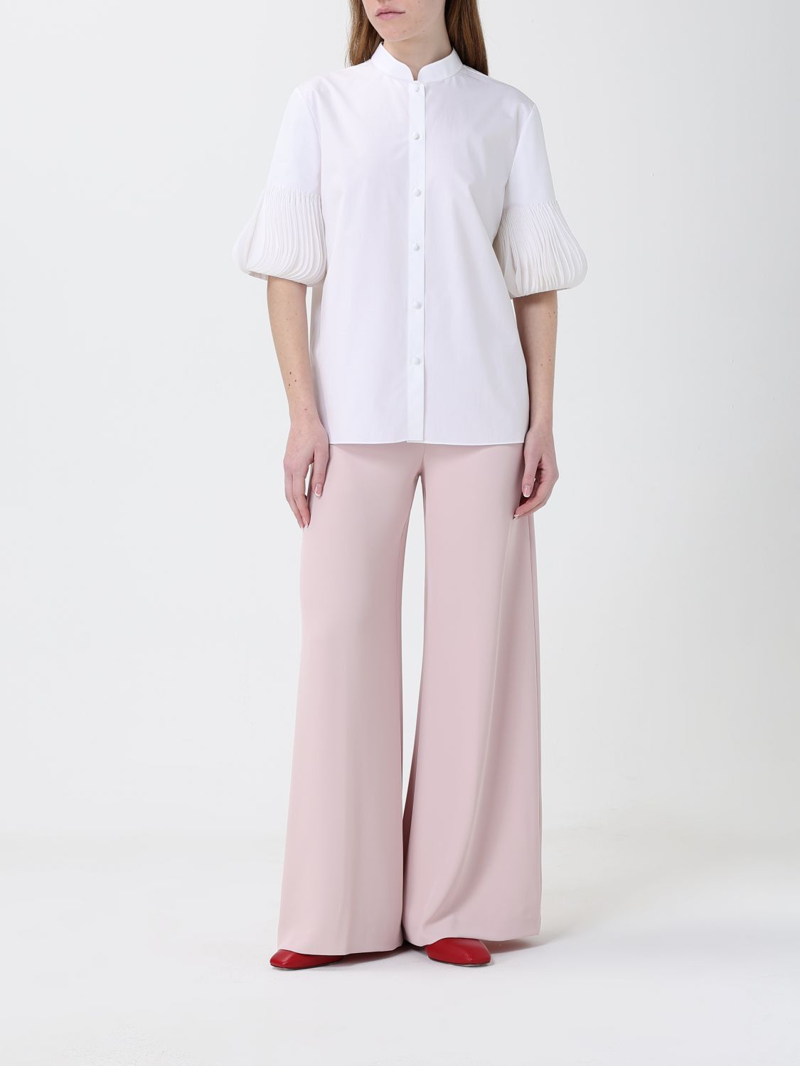 Valentino Valentino Shirt Woman White Size S / US 4 / IT 40 - 2 Thumbnail