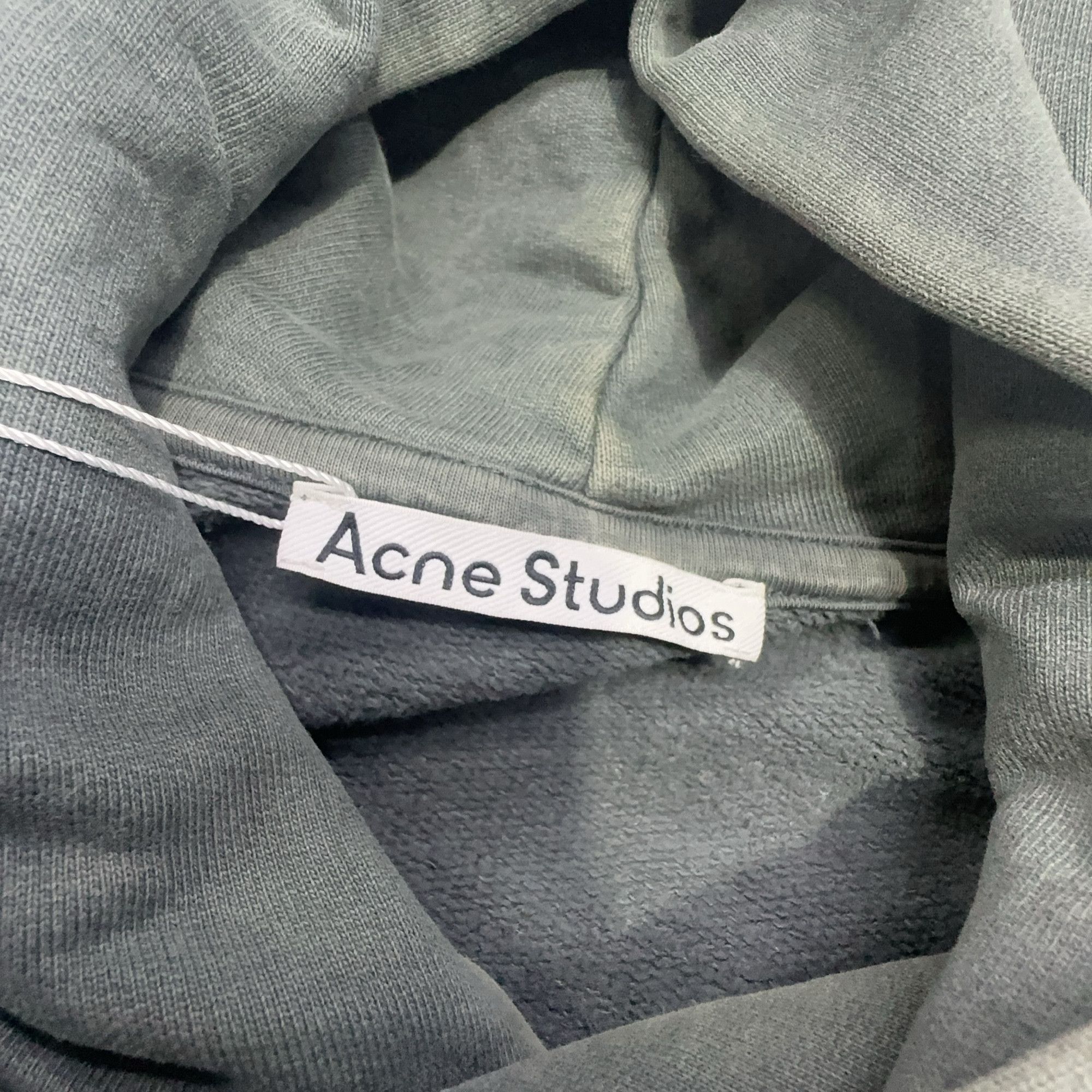 Acne Studios Acne Studios FW21 Logo Hoodie Gray XS Size US XS / EU 42 / 0 - 6 Thumbnail