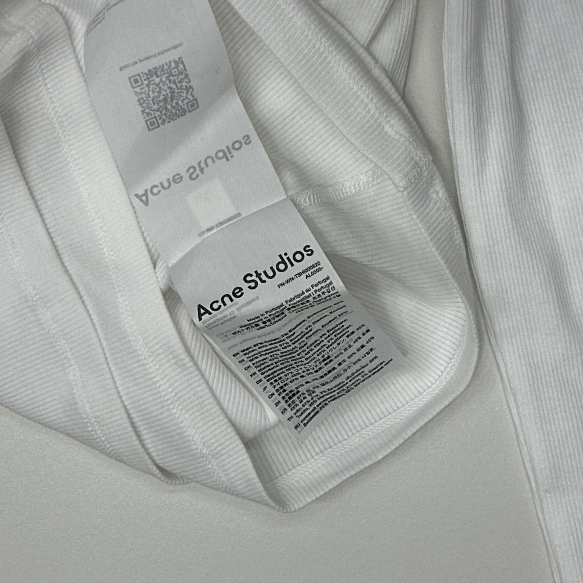 Acne Studios Acne Studios Embroidered Logo Layered T-Shirt XS Size US XS / EU 42 / 0 - 5 Thumbnail