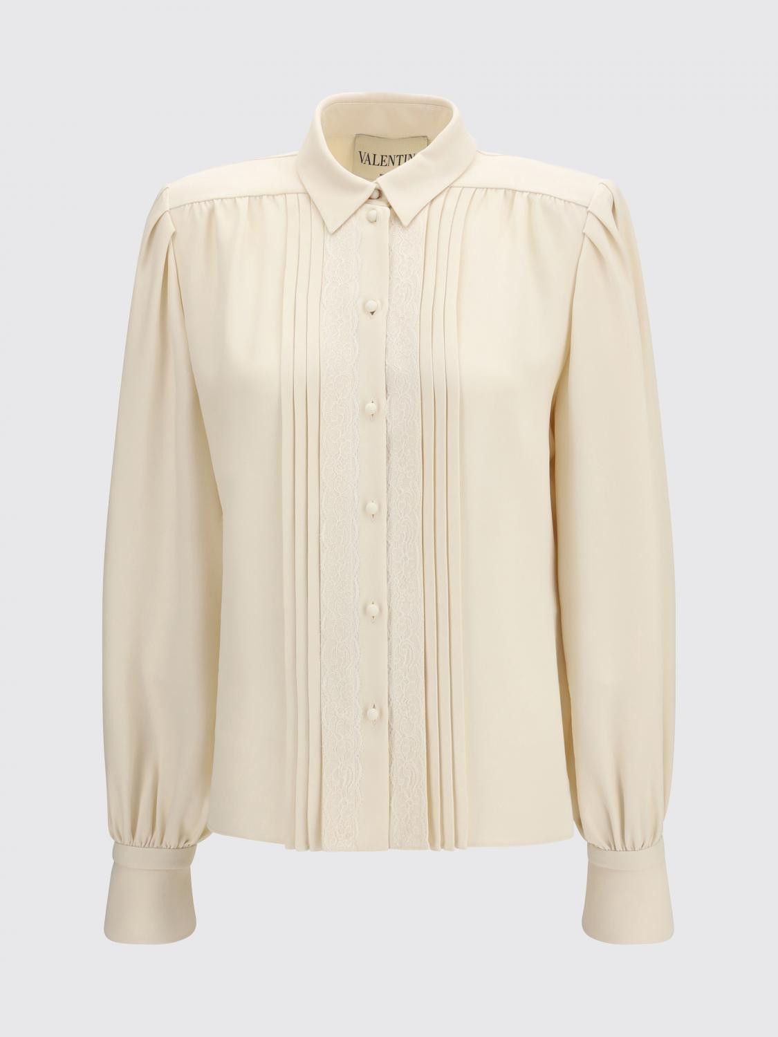 Valentino Valentino Shirt Woman Cream Size M / US 6-8 / IT 42-44 - 2 Thumbnail