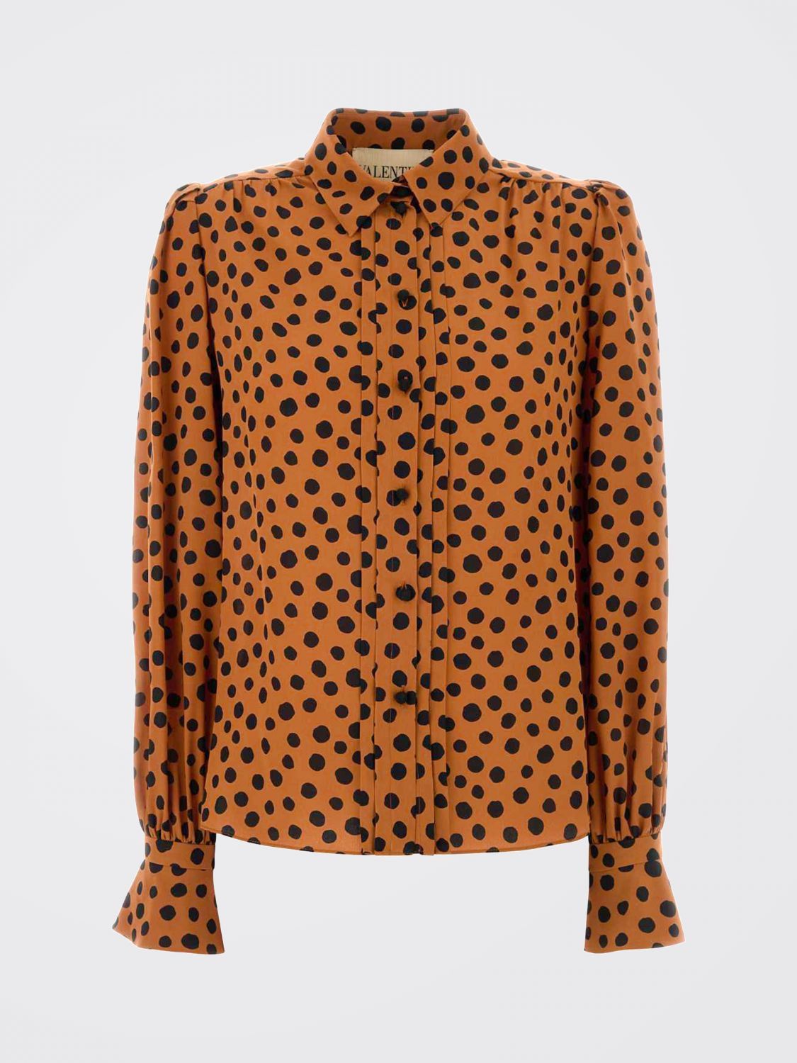 Valentino Valentino Shirt Woman Brown Size S / US 4 / IT 40 - 2 Thumbnail