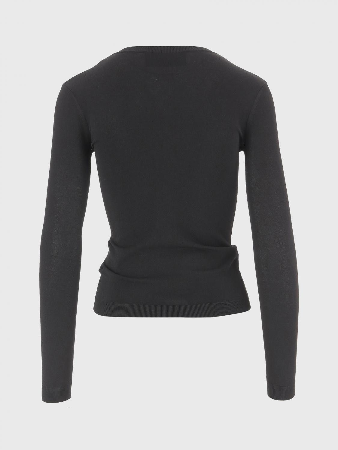 Valentino Valentino Sweater Woman Black Size L / US 10 / IT 46 - 3 Thumbnail