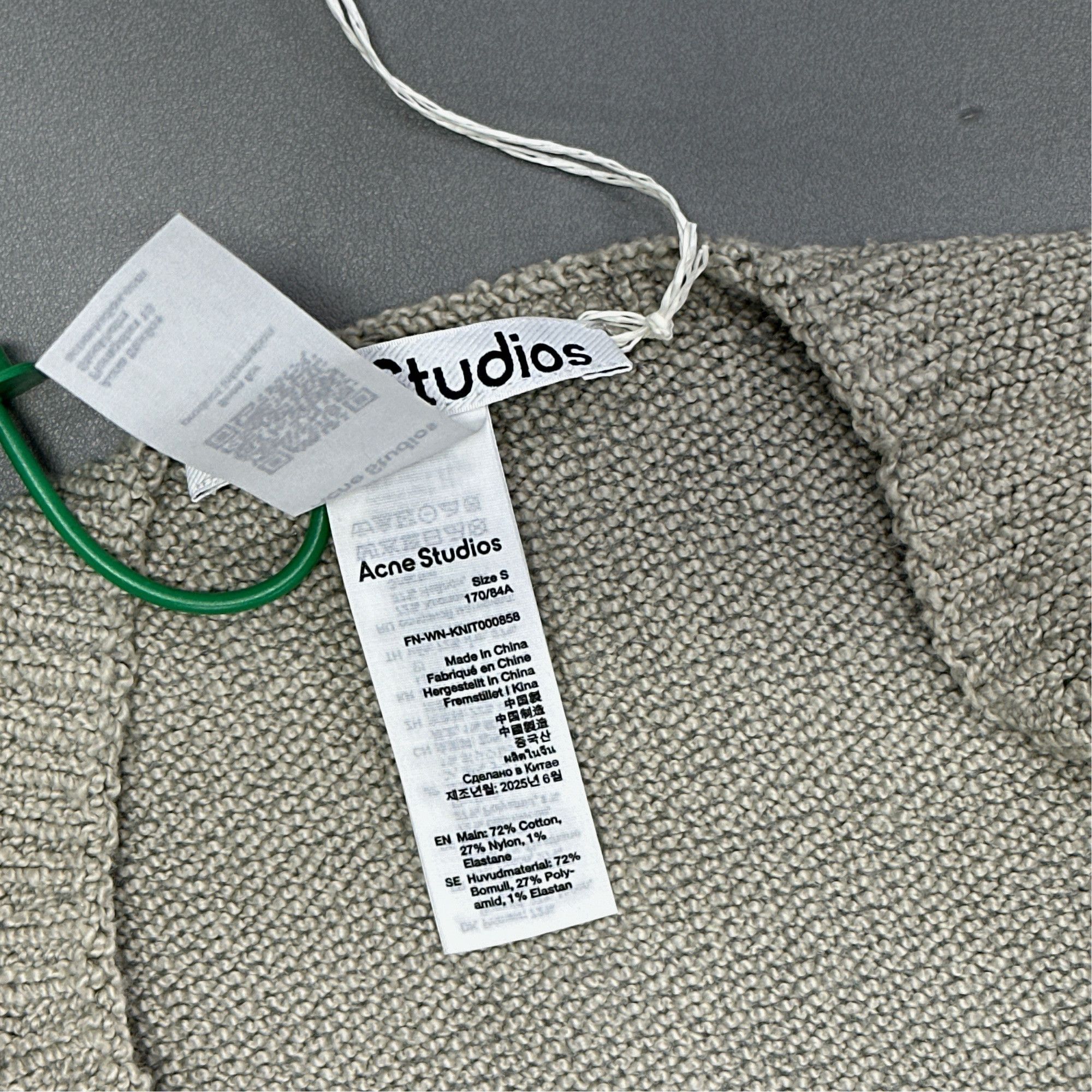 Acne Studios Acne Studios Logo Embroidered Cardigan S Size S / US 4 / IT 40 - 5 Thumbnail