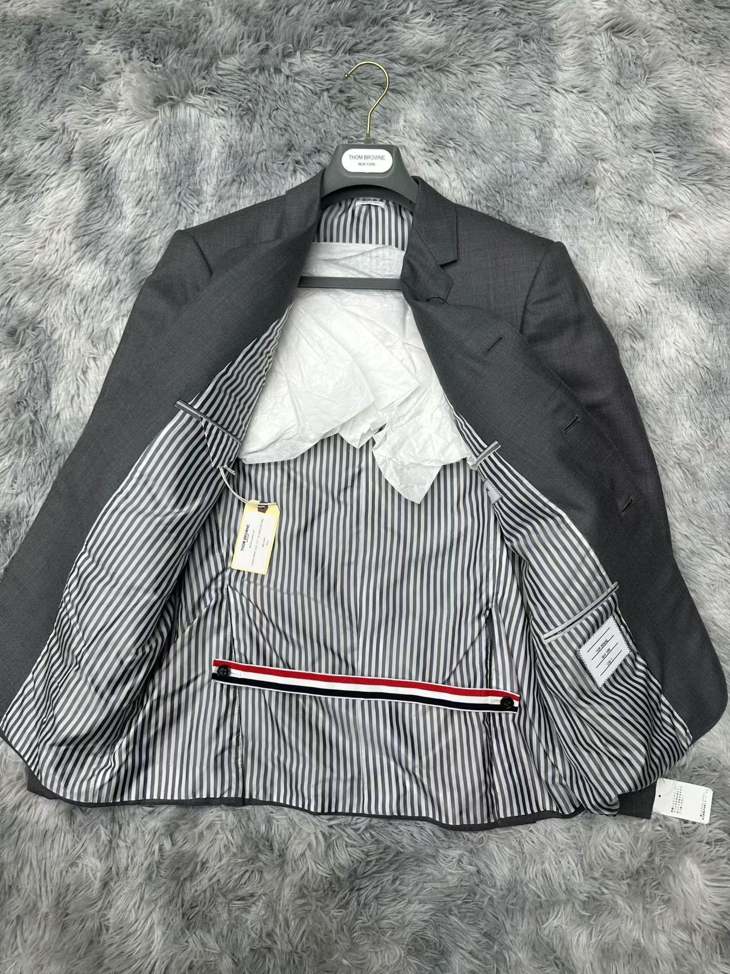 Thom Browne Thom Browne Formal Brown Suit 40r Men Size 40R - 3 Thumbnail