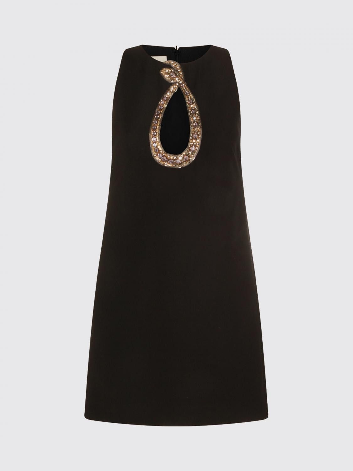 Valentino Valentino Dress Woman Black Size L / US 10 / IT 46 - 2 Thumbnail