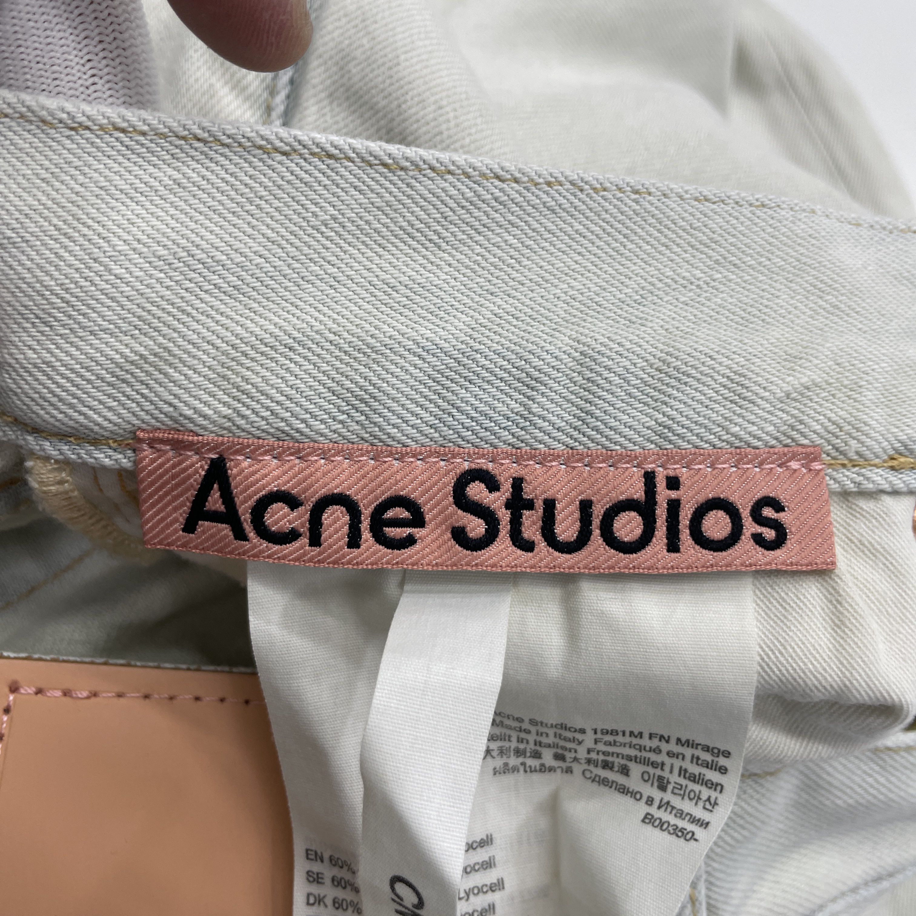 Acne Studios Acne Studios Washed 1981M Denim Jeans US 28 Size US 28 / EU 44 - 4 Thumbnail