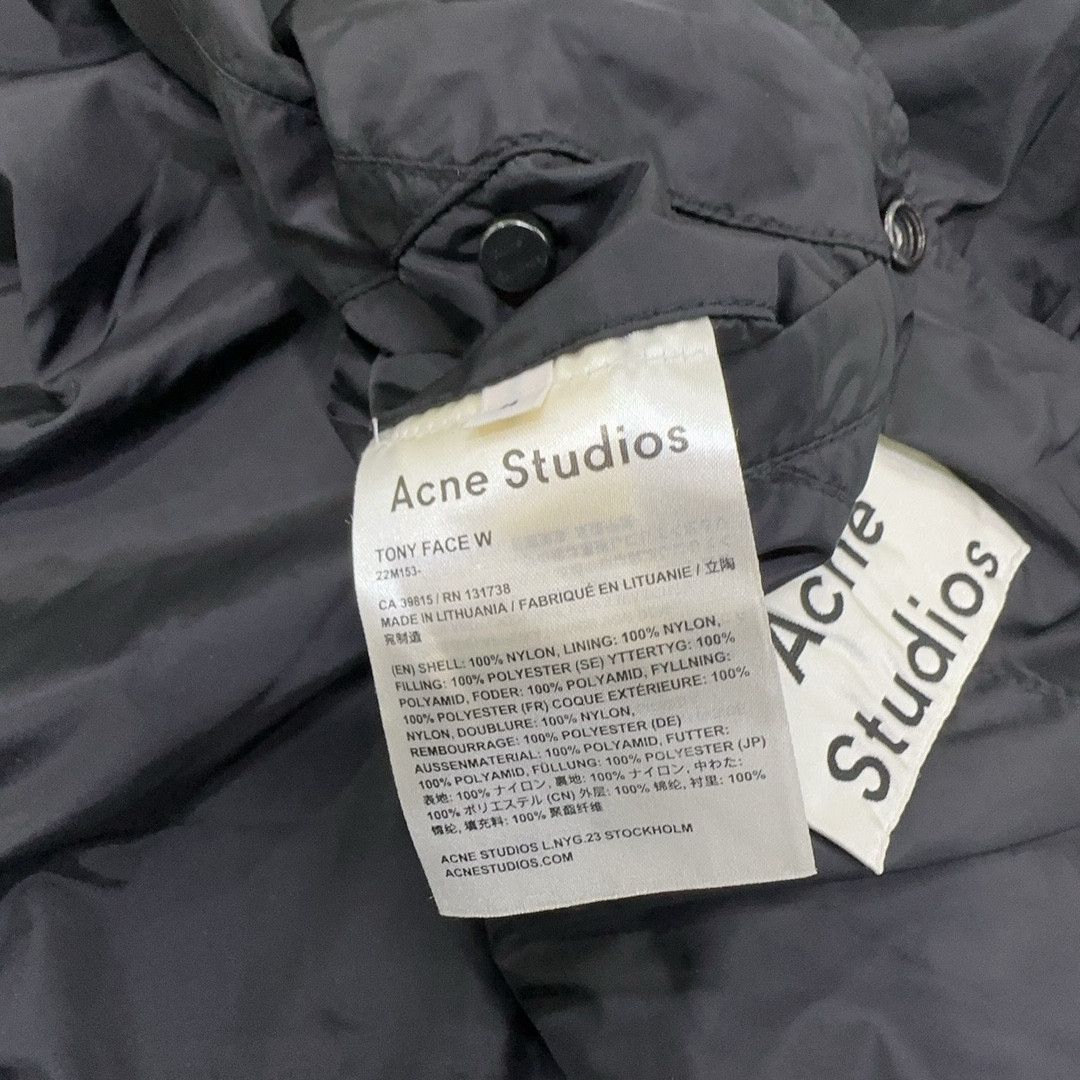 Acne Studios Acne Studios Tony Face Nylon Coach Jacket 46 Size US S / EU 44-46 / 1 - 5 Thumbnail