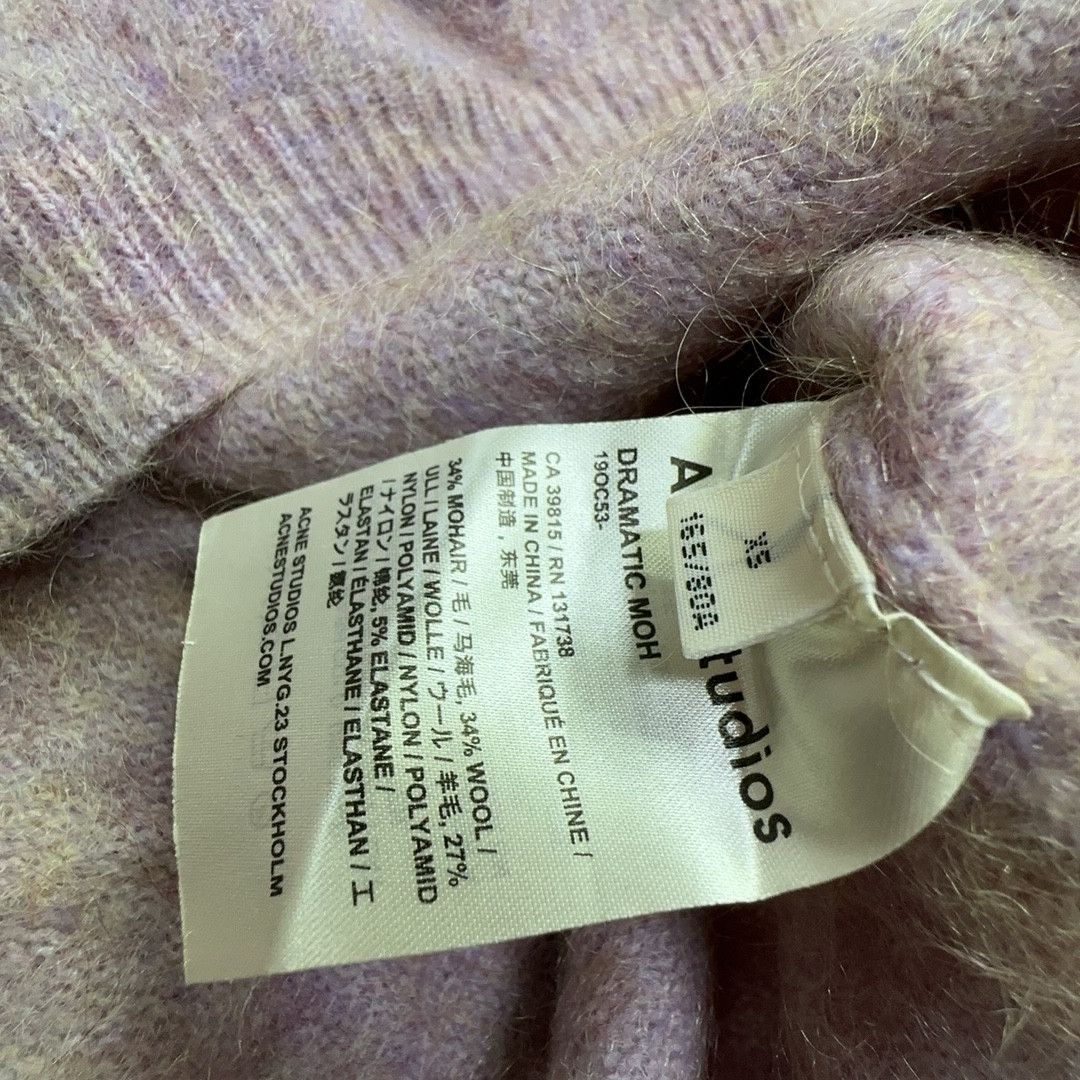 Acne Studios Acne Studios Dramatic Mohair Sweater XS Size XS / US 0-2 / IT 36-38 - 4 Thumbnail