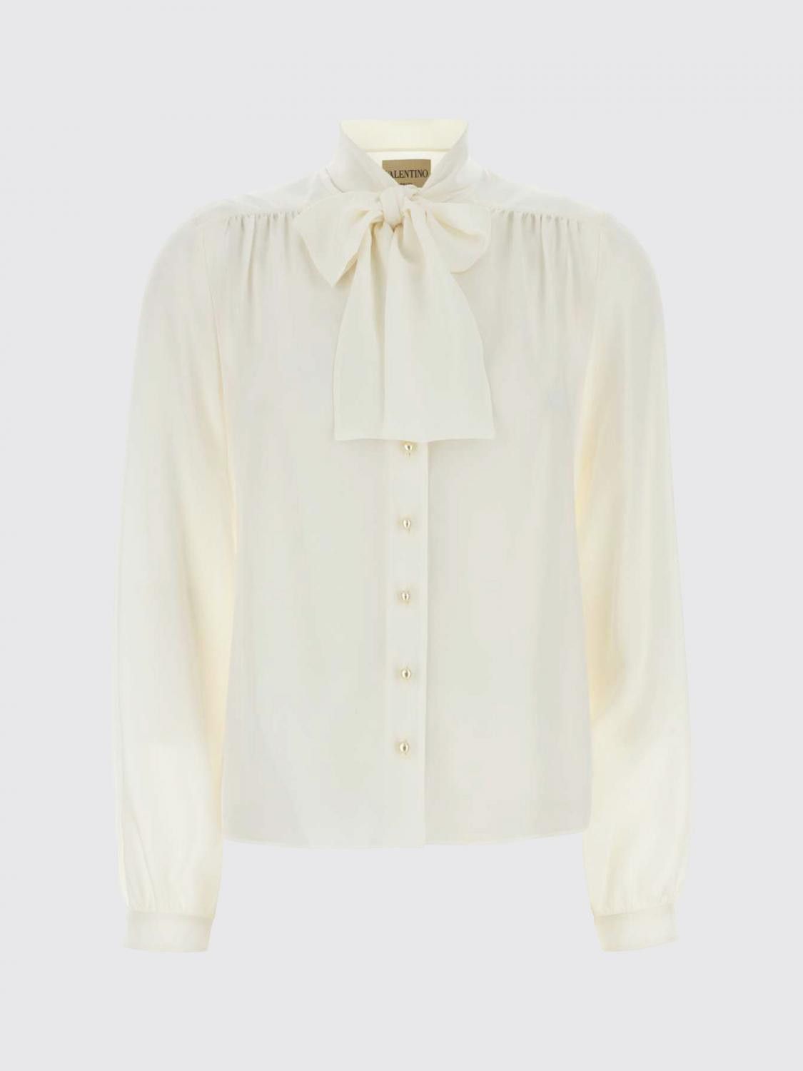 Valentino Valentino Shirt Woman Ivory Size M / US 6-8 / IT 42-44 - 2 Thumbnail