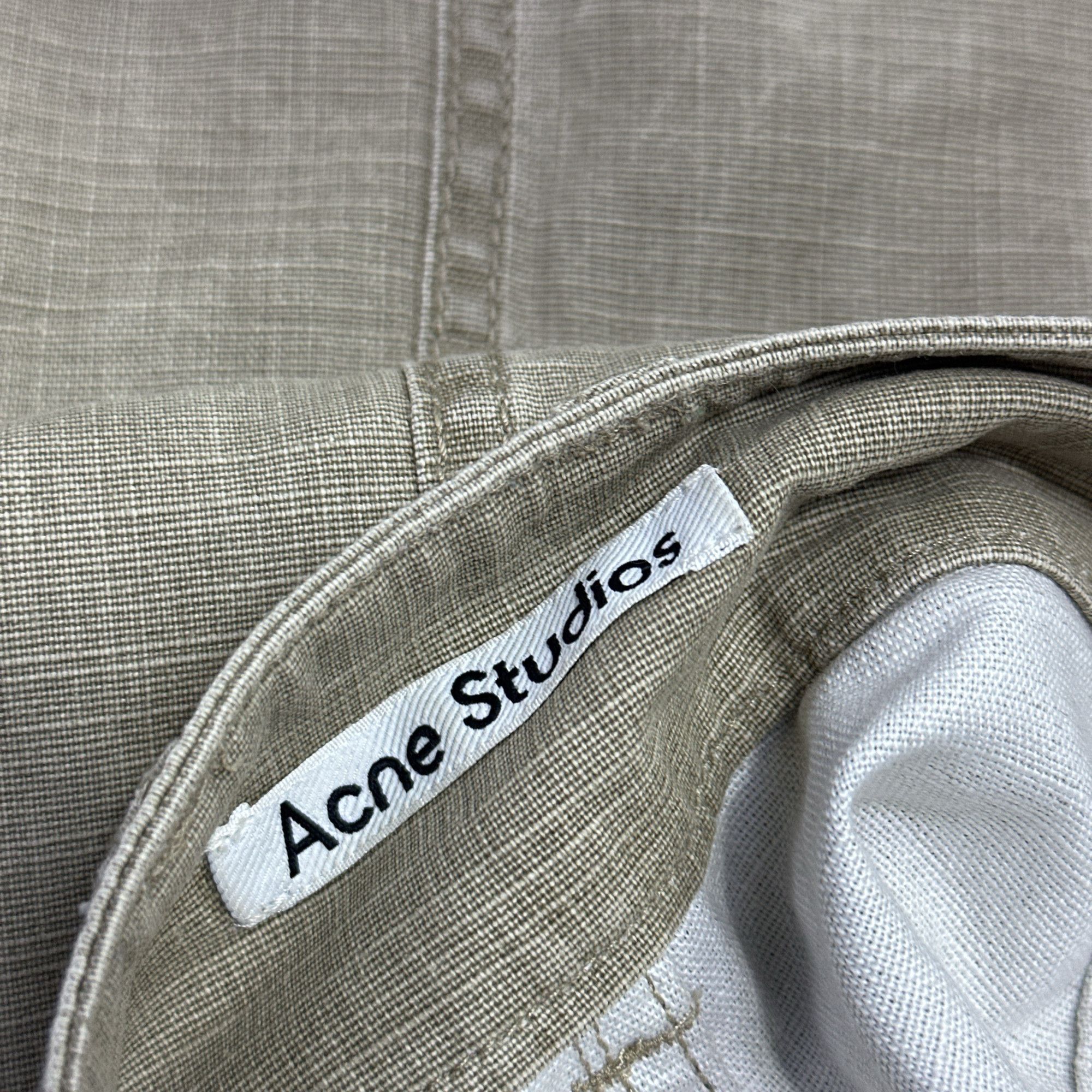 Acne Studios Acne Studios Distressed Cargo Shorts 34 Size 25" / US 0 / IT 36 - 5 Thumbnail
