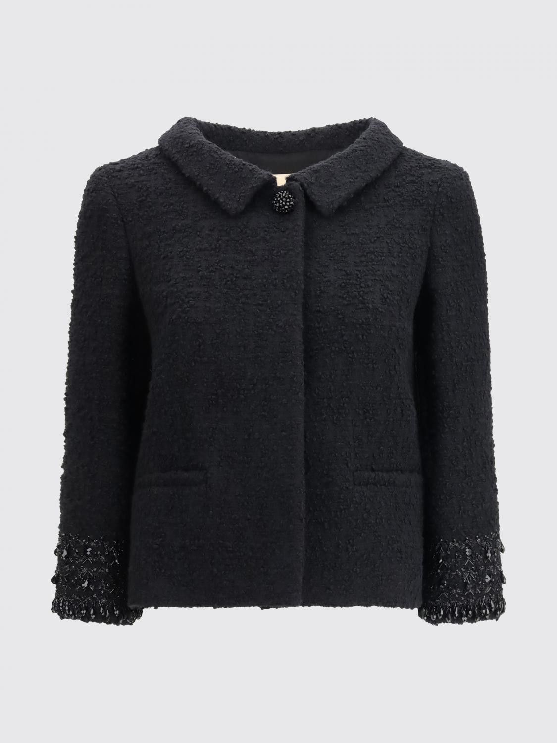 Valentino Valentino Jacket Woman Black Size M / US 6-8 / IT 42-44 - 2 Thumbnail