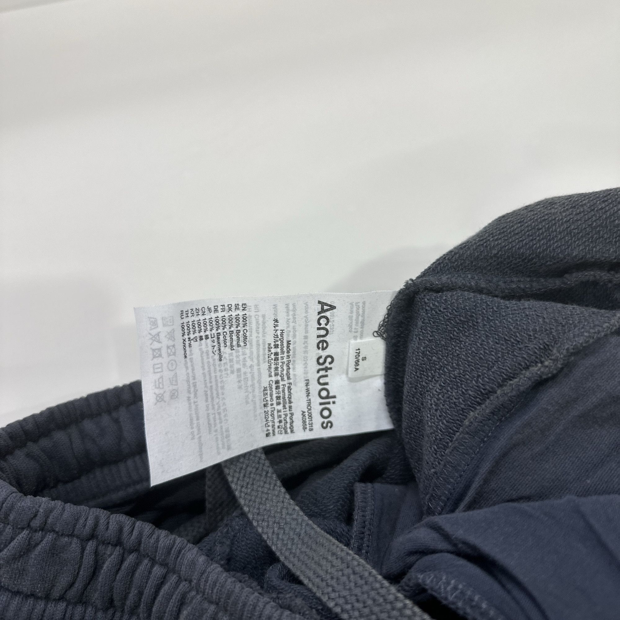 Acne Studios Acne Studios Embroidered Logo Sweatpants S Size 27" / US 4 / IT 40 - 5 Thumbnail