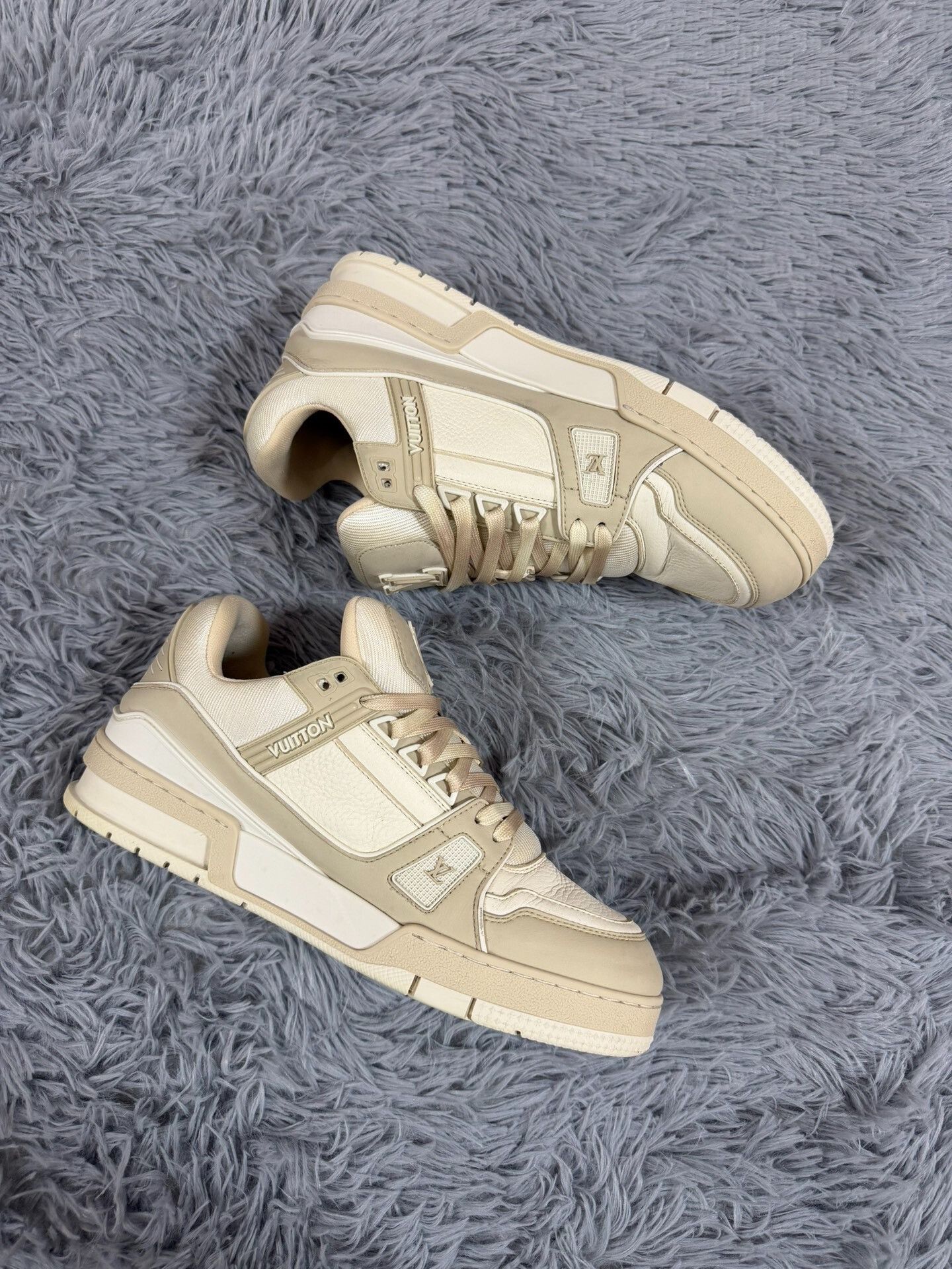 Louis Vuitton Louis Vuitton Training Green Lowtop Sneakers 7.5 Men Size US 7.5 / EU 40-41 - 3 Thumbnail