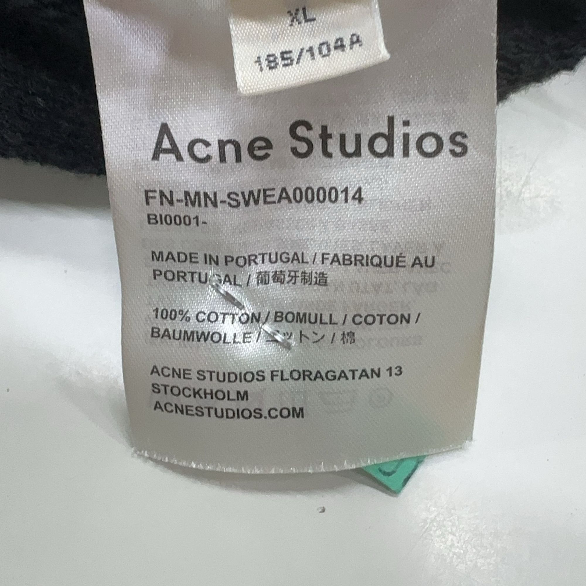 Acne Studios Acne Studios Logo Crewneck Sweatshirt XL Size US XL / EU 56 / 4 - 5 Thumbnail