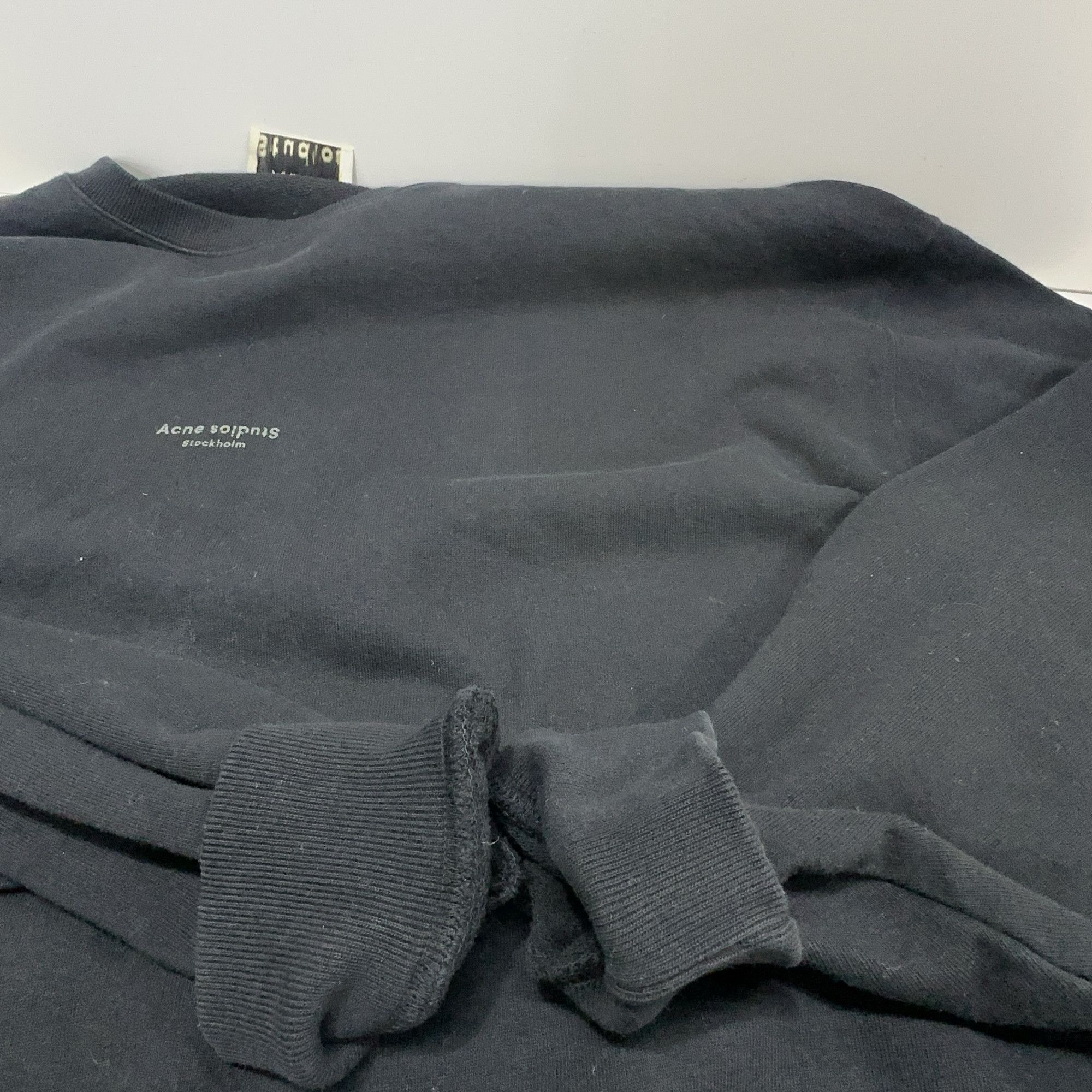 Acne Studios Acne Studios Logo Crewneck Sweatshirt XL Size US XL / EU 56 / 4 - 14 Thumbnail