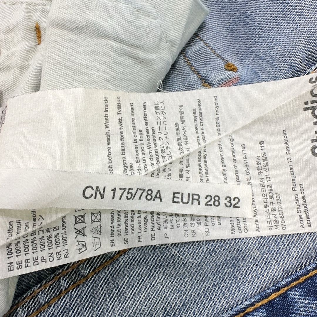 Acne Studios Acne Studios 1991 Toj Distressed Jeans 28 Size US 28 / EU 44 - 5 Thumbnail