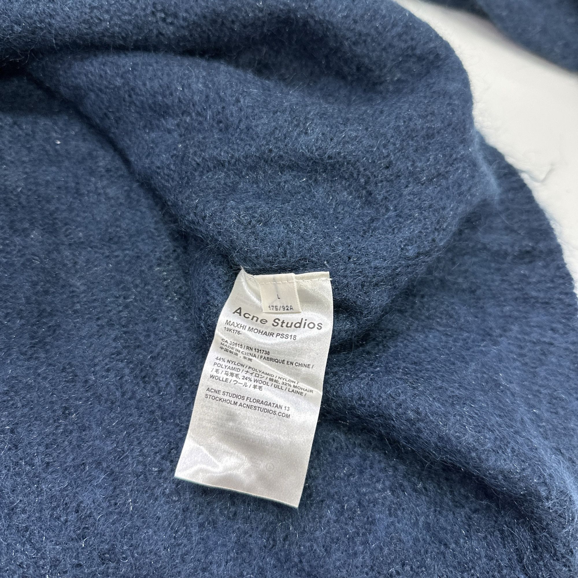 Acne Studios Acne Studios Mohair Blend Knit Sweater L Size US L / EU 52-54 / 3 - 5 Thumbnail