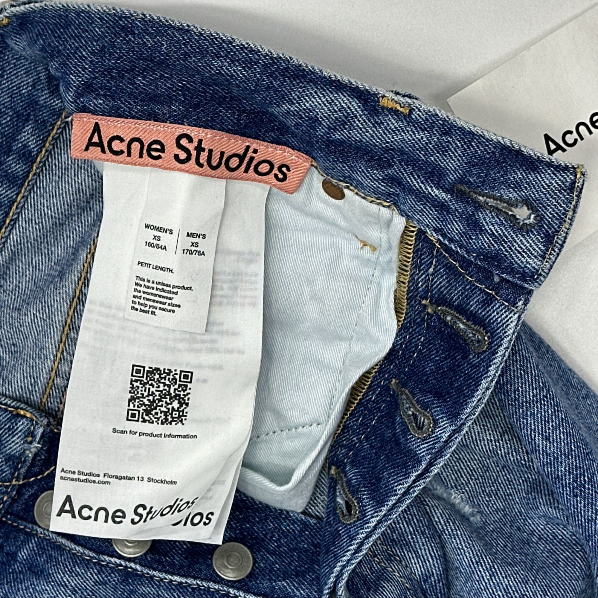 Acne Studios Acne Studios 1981 Vintage Blue Jeans Size 28 Size US 28 / EU 44 - 4 Thumbnail