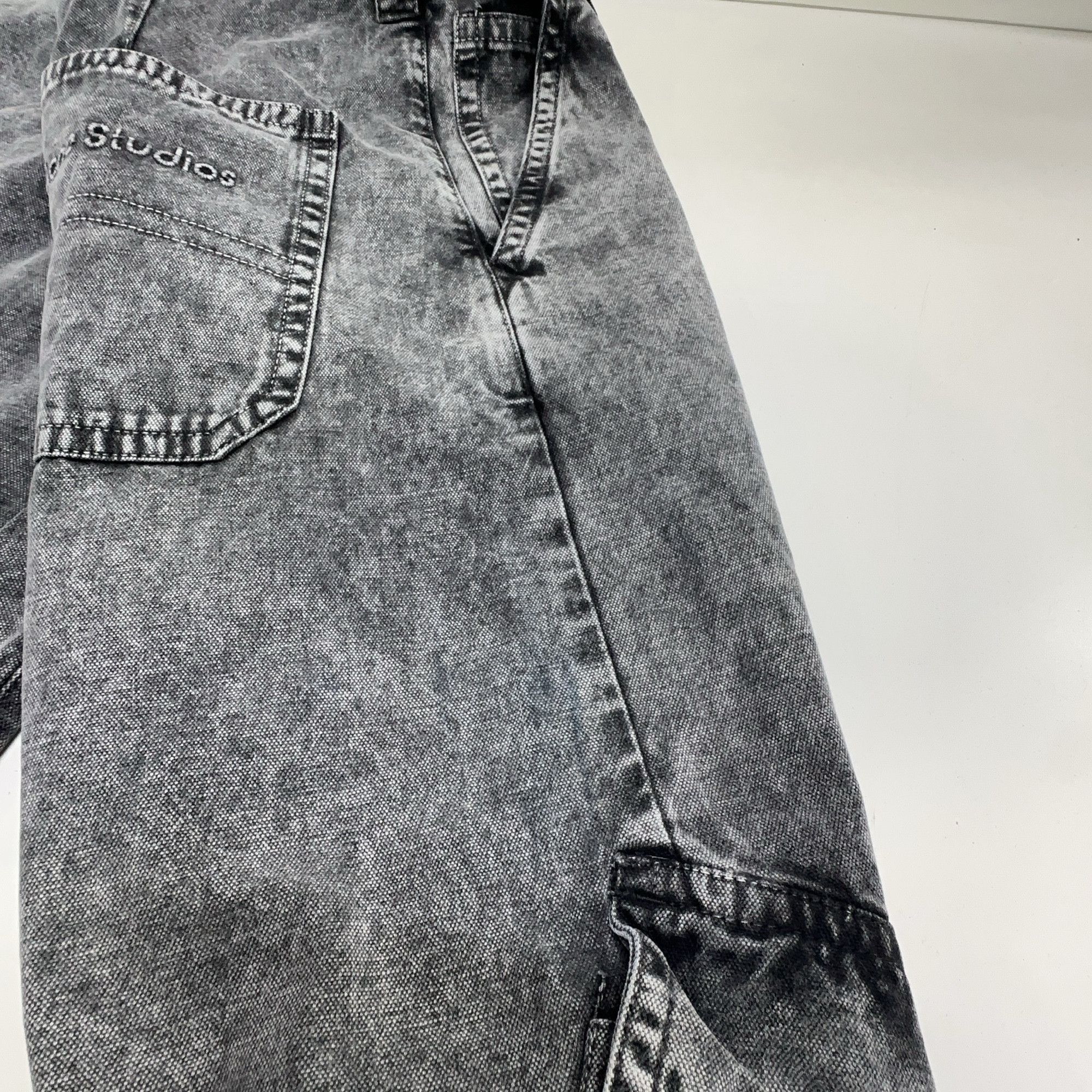 Acne Studios Acne Studios Vintage Washed Cargo Jeans FR 38 Size 27" / US 4 / IT 40 - 7 Thumbnail