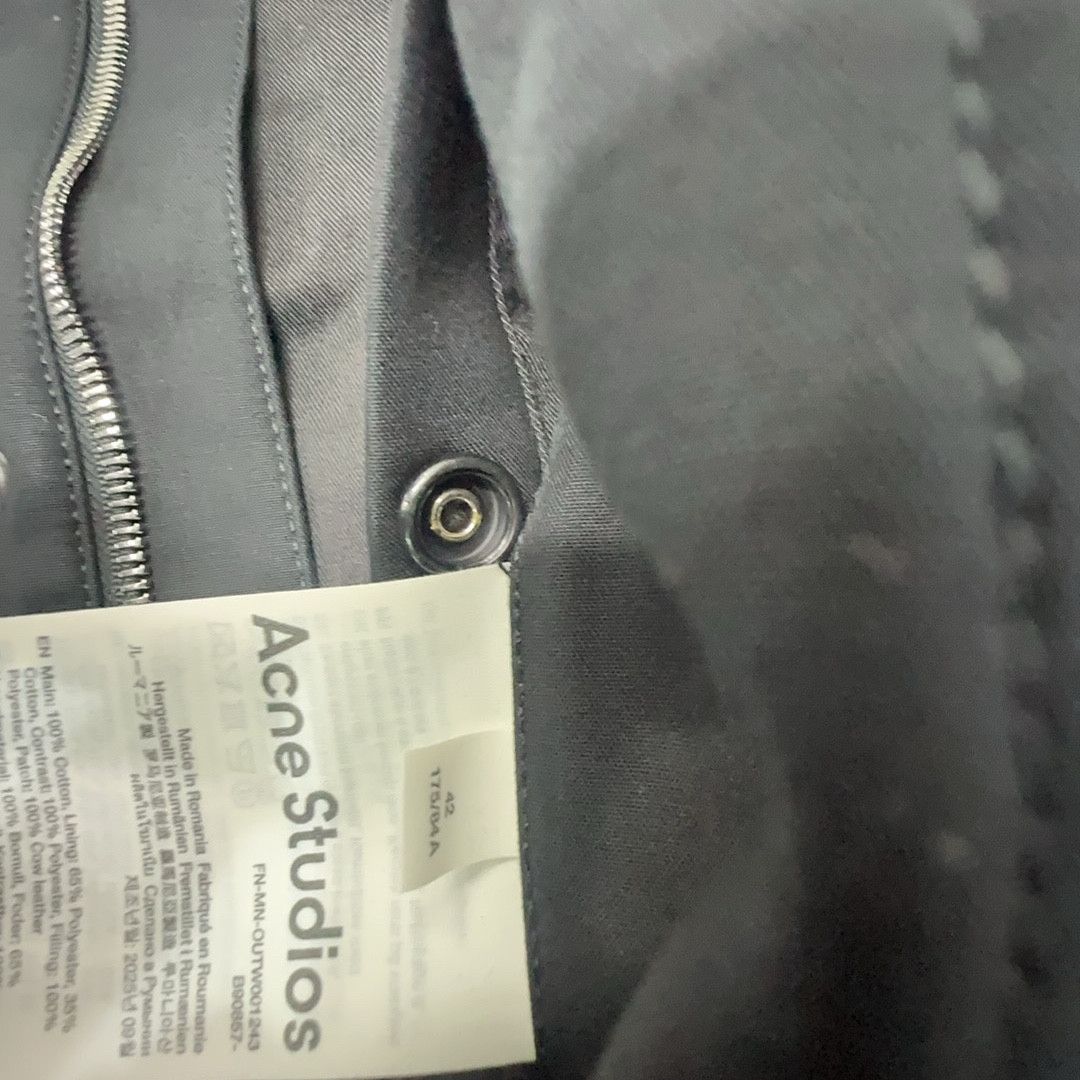 Acne Studios Acne Studios Leather Trim Padded Jacket 42 Size US XS / EU 42 / 0 - 4 Thumbnail