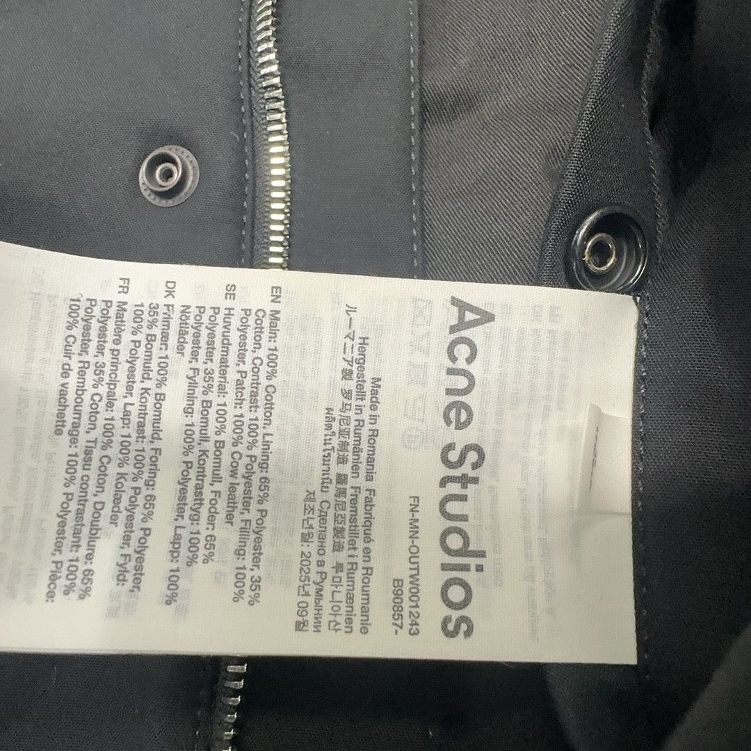 Acne Studios Acne Studios Leather Trim Padded Jacket 42 Size US XS / EU 42 / 0 - 5 Thumbnail