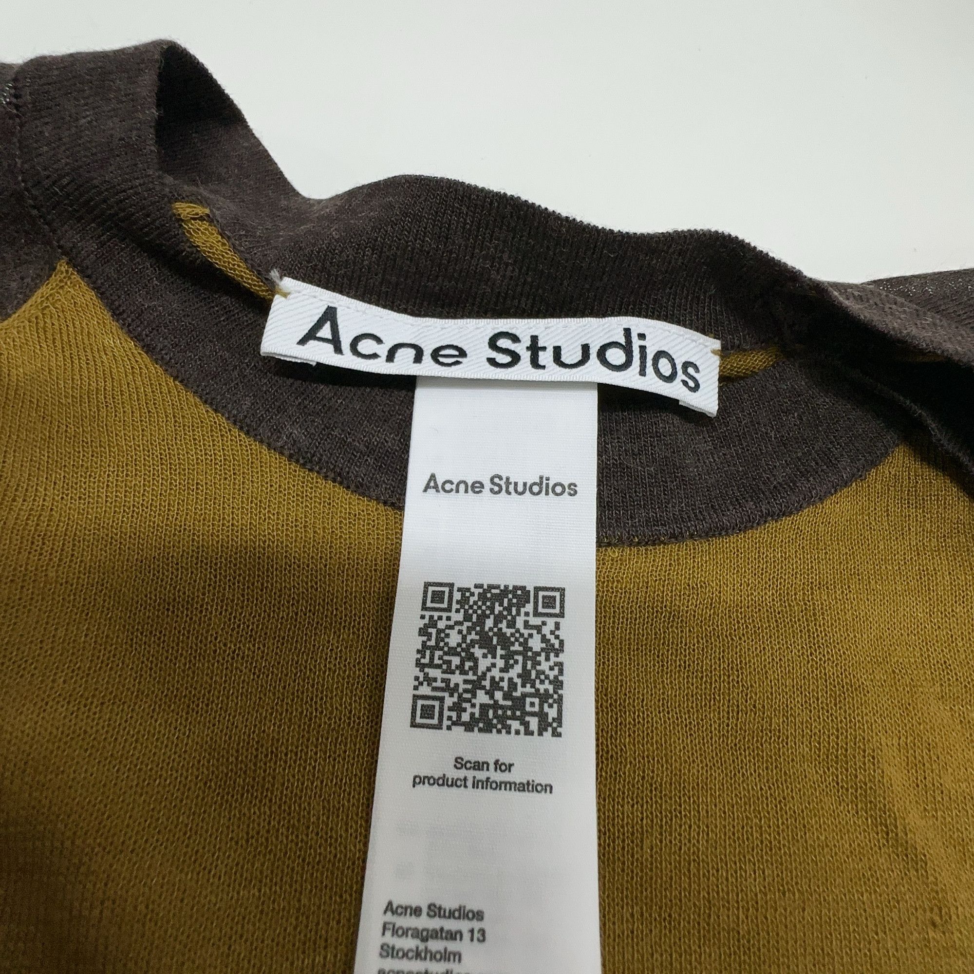Acne Studios Acne Studios Raglan Long Sleeve T-Shirt Size M Size M / US 6-8 / IT 42-44 - 4 Thumbnail