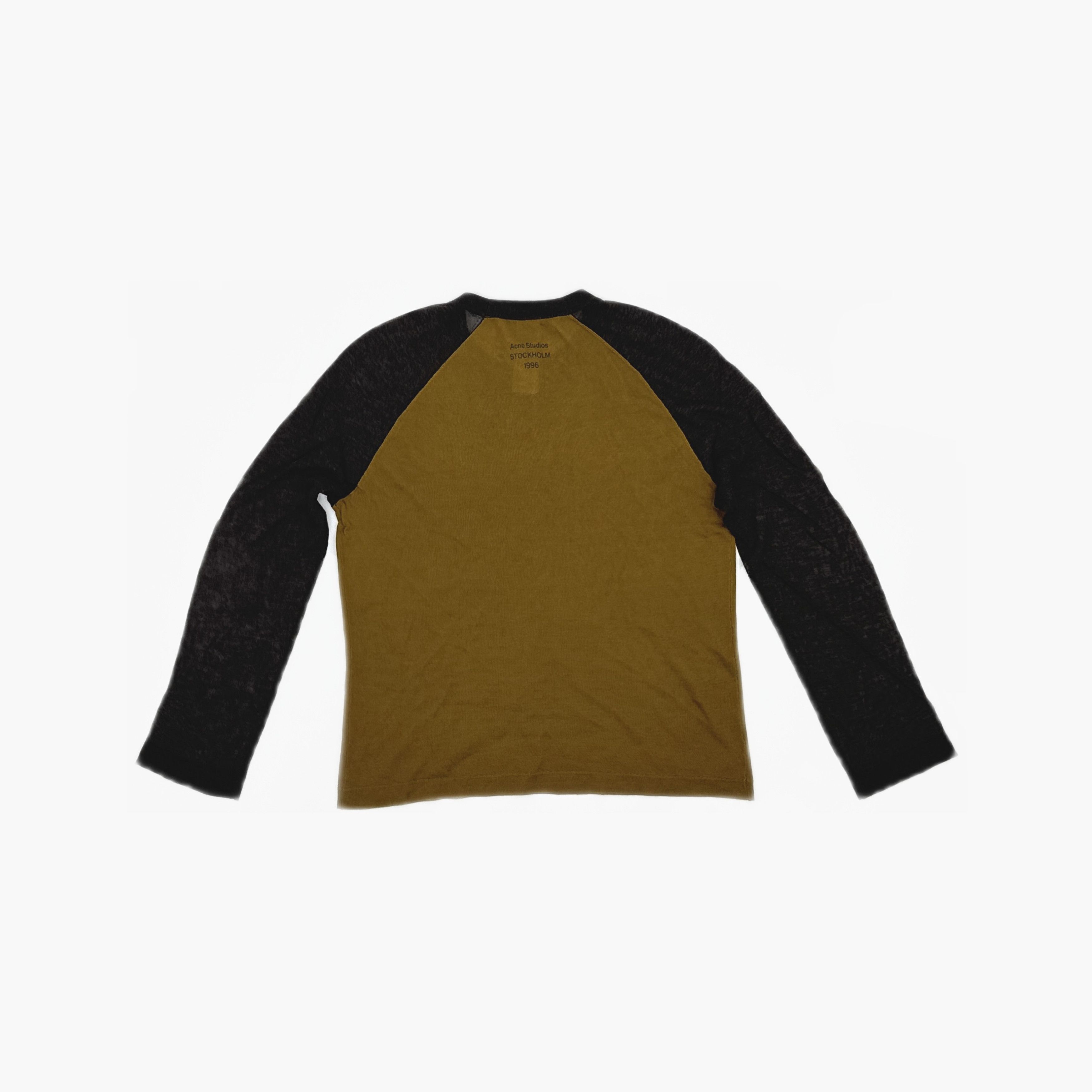 Acne Studios Acne Studios Raglan Long Sleeve T-Shirt Size M Size M / US 6-8 / IT 42-44 - 3 Thumbnail