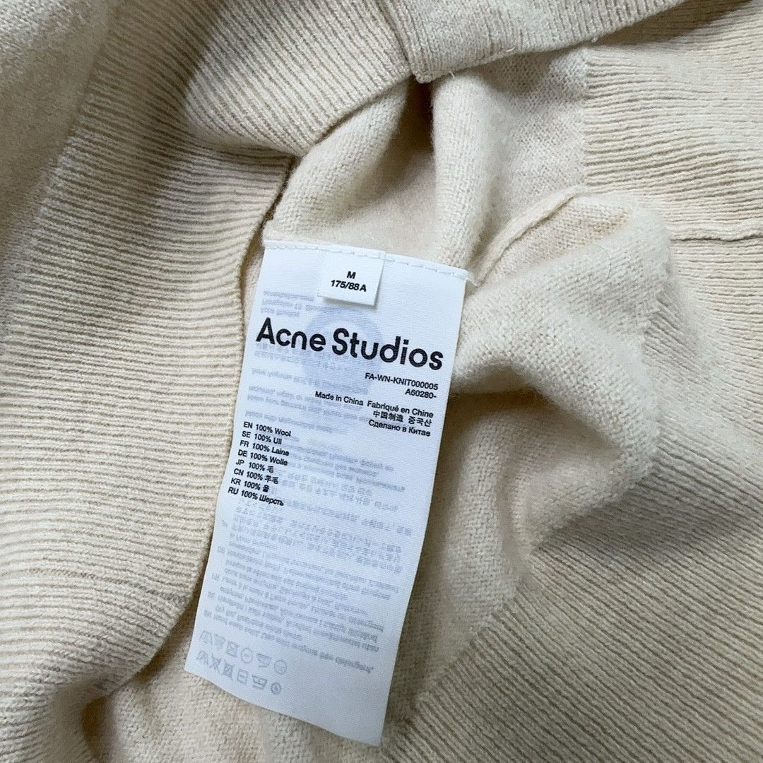 Acne Studios Acne Studios Logo Applique Wool Cardigan M Size US M / EU 48-50 / 2 - 6 Thumbnail