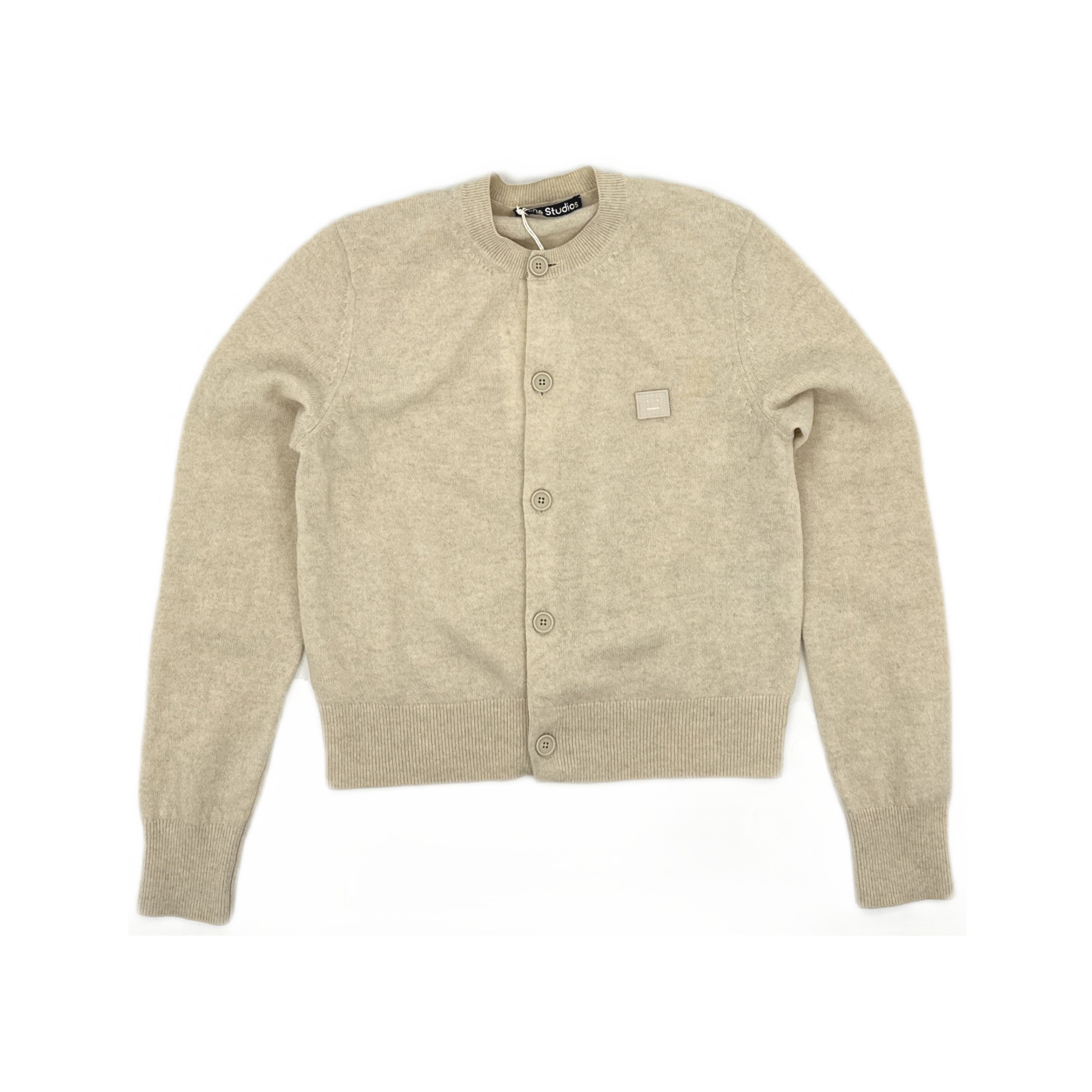Acne Studios Acne Studios Logo Applique Wool Cardigan M Size US M / EU 48-50 / 2 - 2 Thumbnail